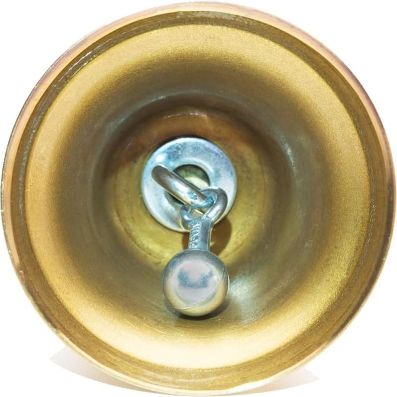 Campana de Mano de Latón Bevin Bells | 2HB | Mango de Madera