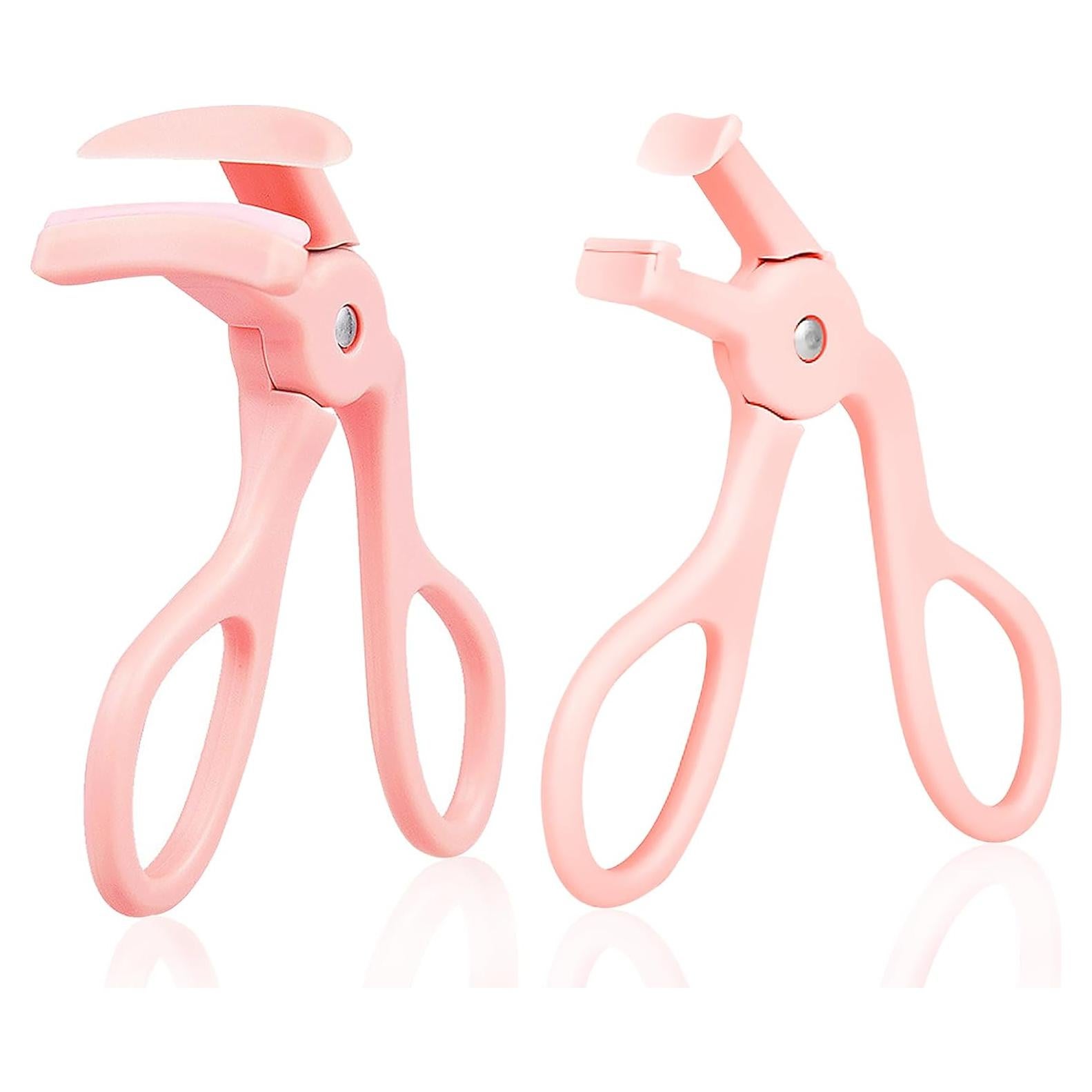 Rizador de Pestañas BD Rosa con 2 Almohadillas de Silicona