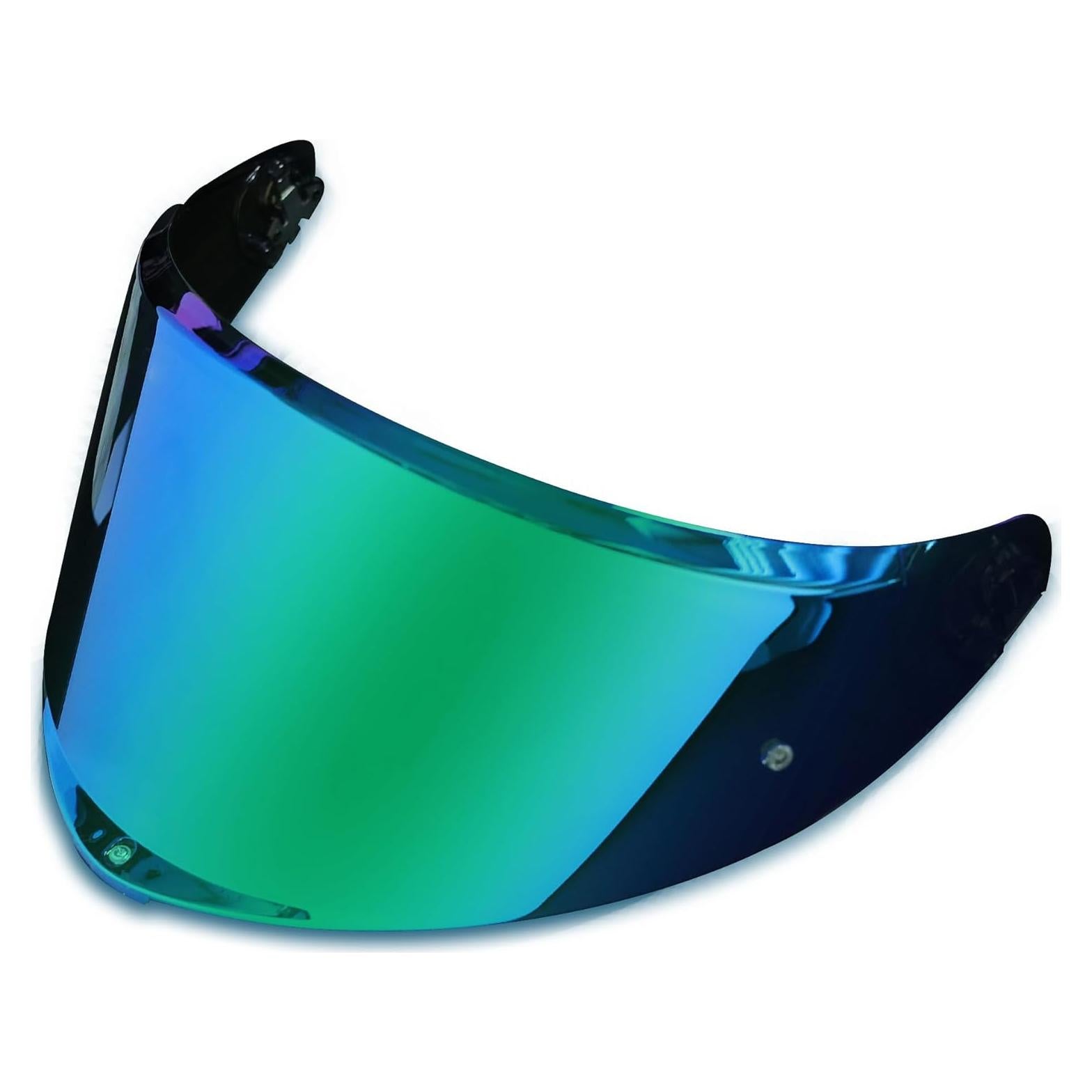 Visera de Casco de Motocicleta StableNeino AGV K6 Verde Fantasma