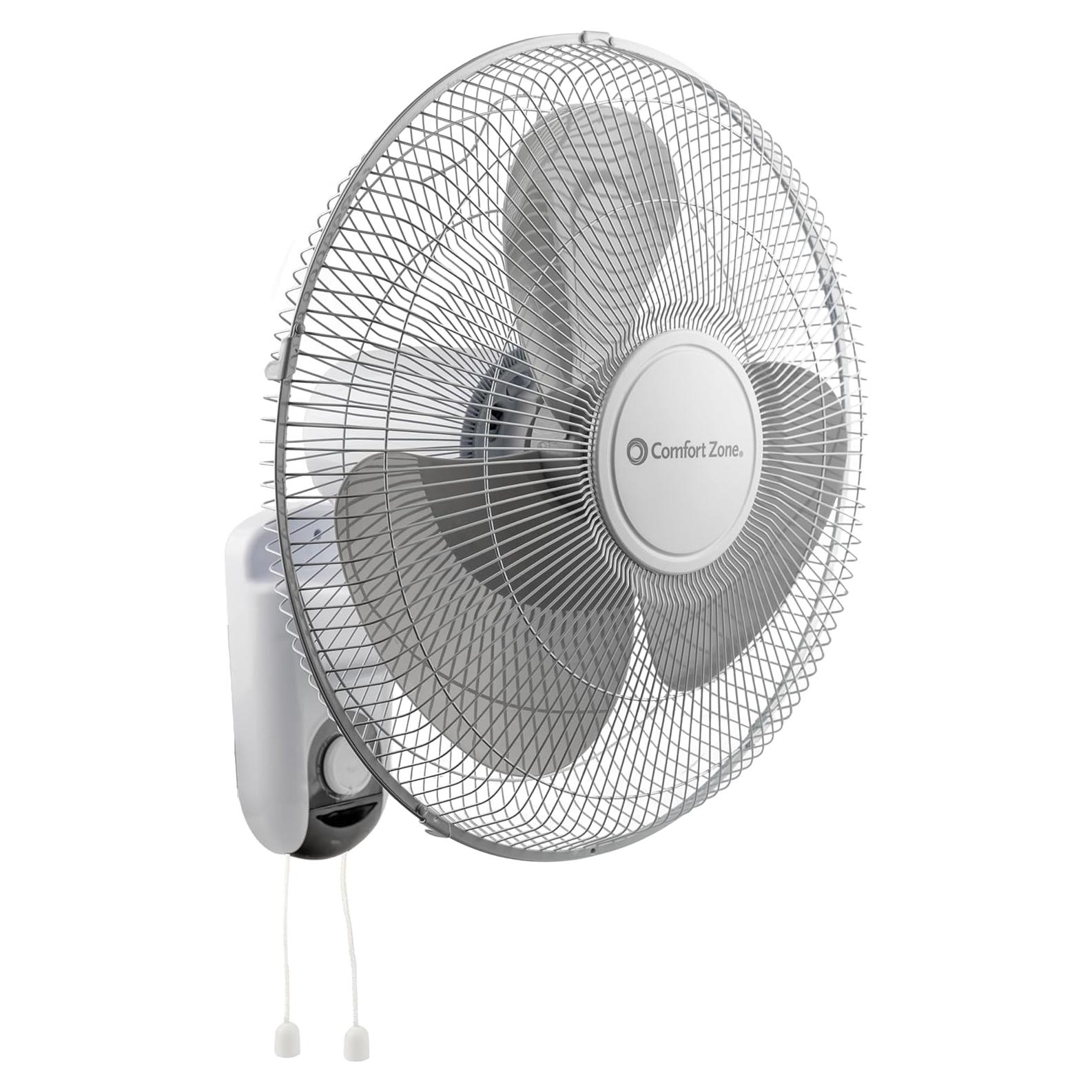 Ventilador de Pared Comfort Zone CZ16W 3 Velocidades 40,64 cm