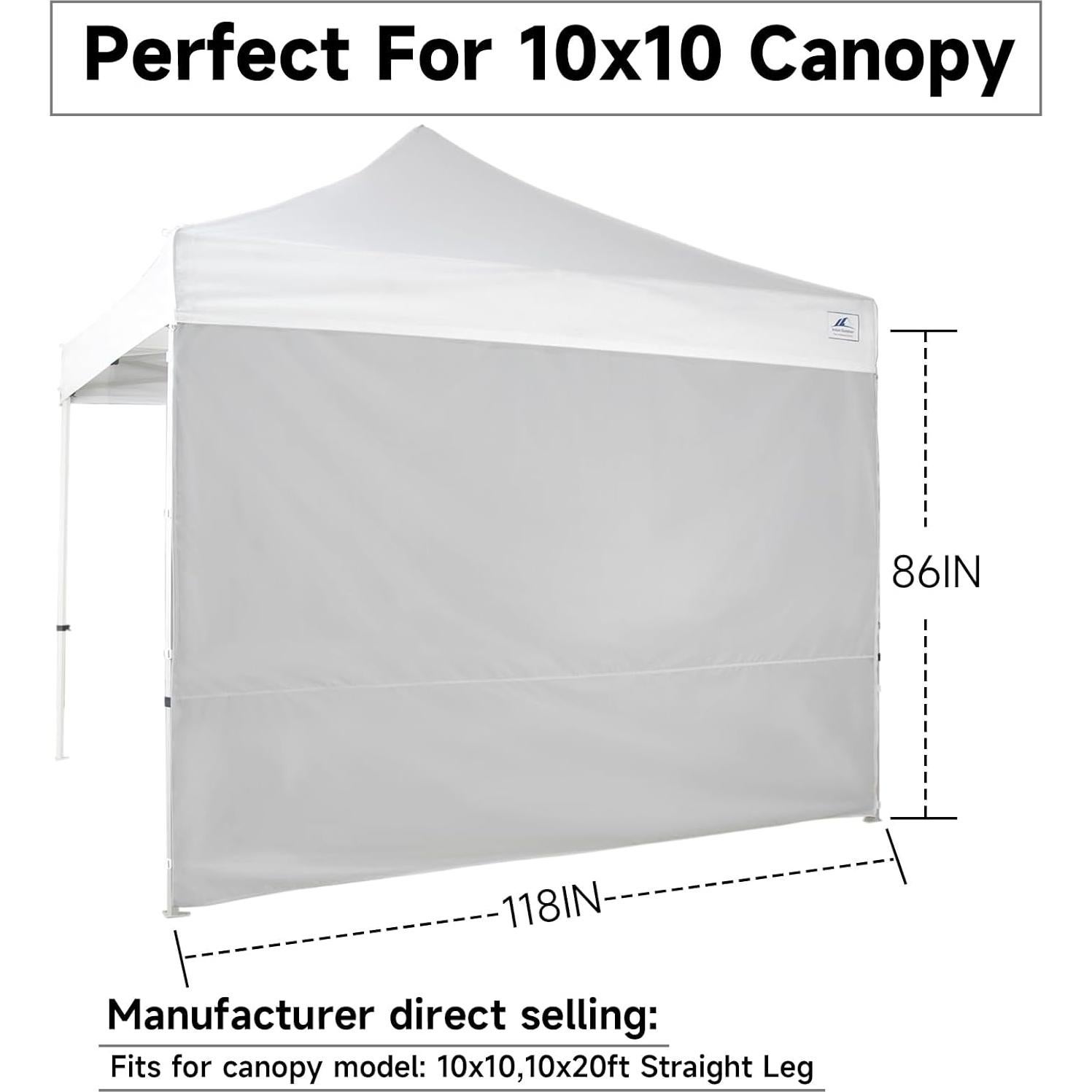 Pared Lateral Carpa Inlun 3 Piezas 2,08 kg Impermeable