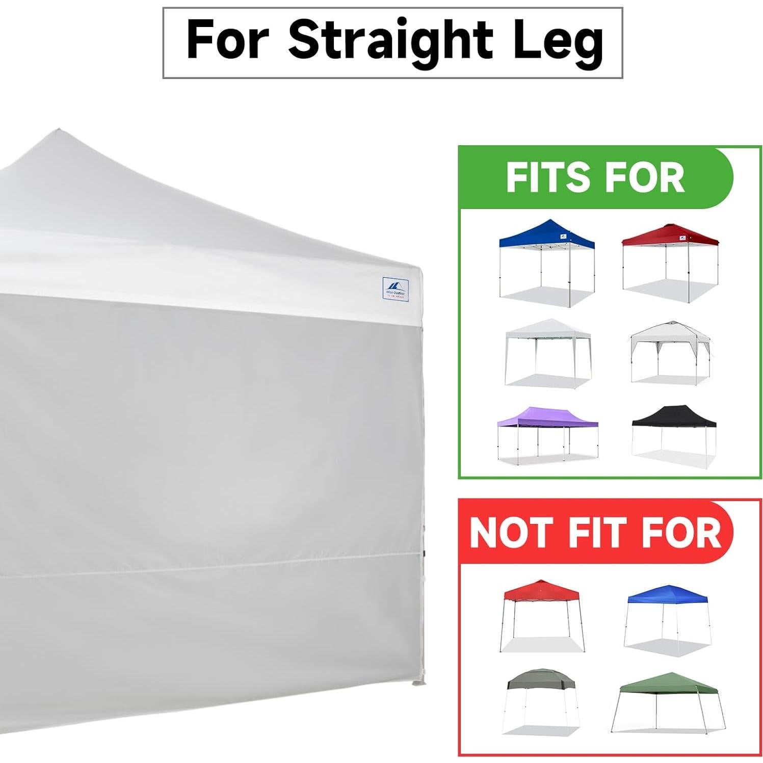 Pared Lateral Carpa Inlun 3 Piezas 2,08 kg Impermeable