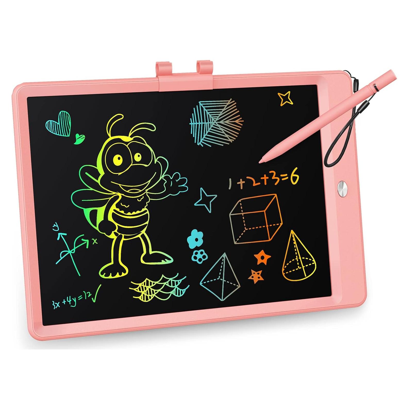 Tableta de Escritura LCD KOKODI 10" Rosa Borrable para Niños