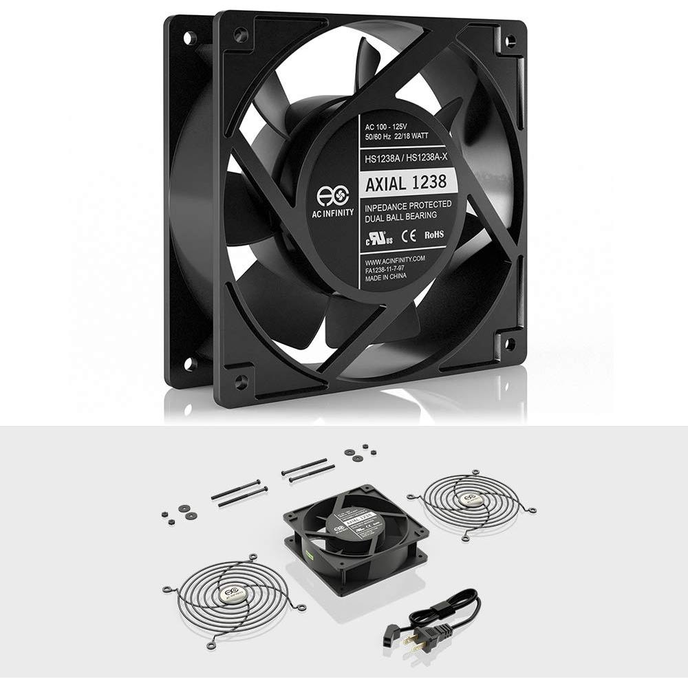 Ventilador Muffin AC Infinity 120mm Alta Velocidad