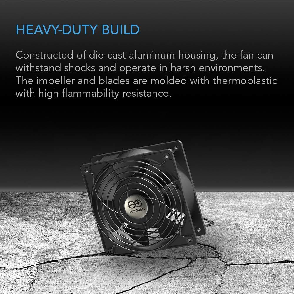 Ventilador Muffin AC Infinity 120mm Alta Velocidad
