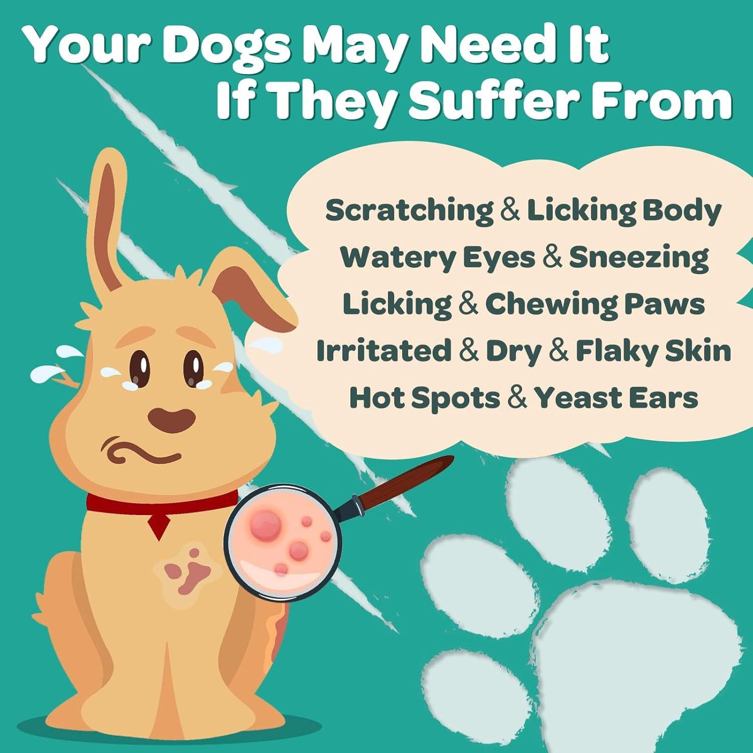 Alivio de Alergias para Perros Nature Target 120 Masticables