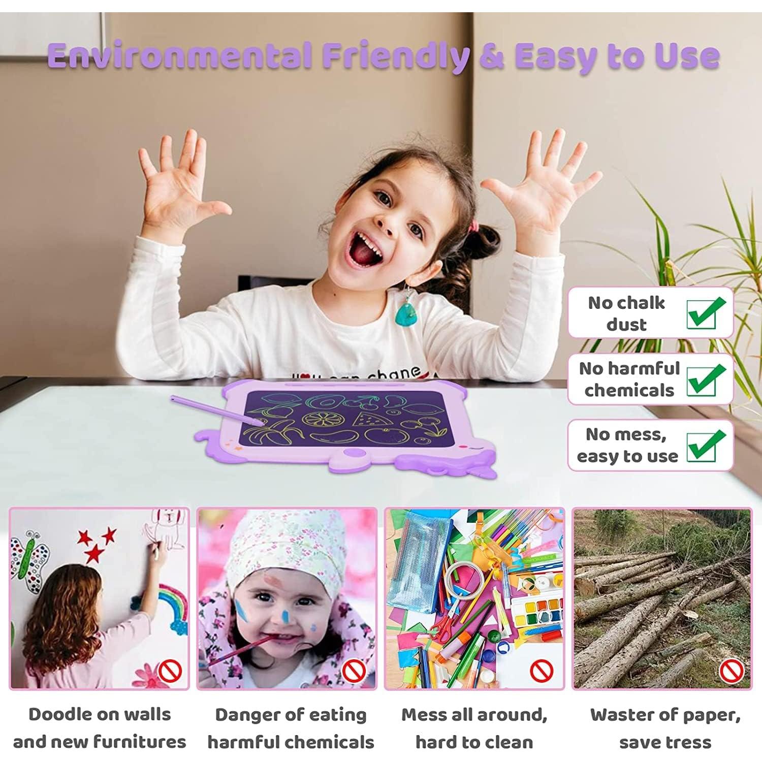 Tableta de Escritura LCD Kikapabi Unicornio 8.5" Colorida