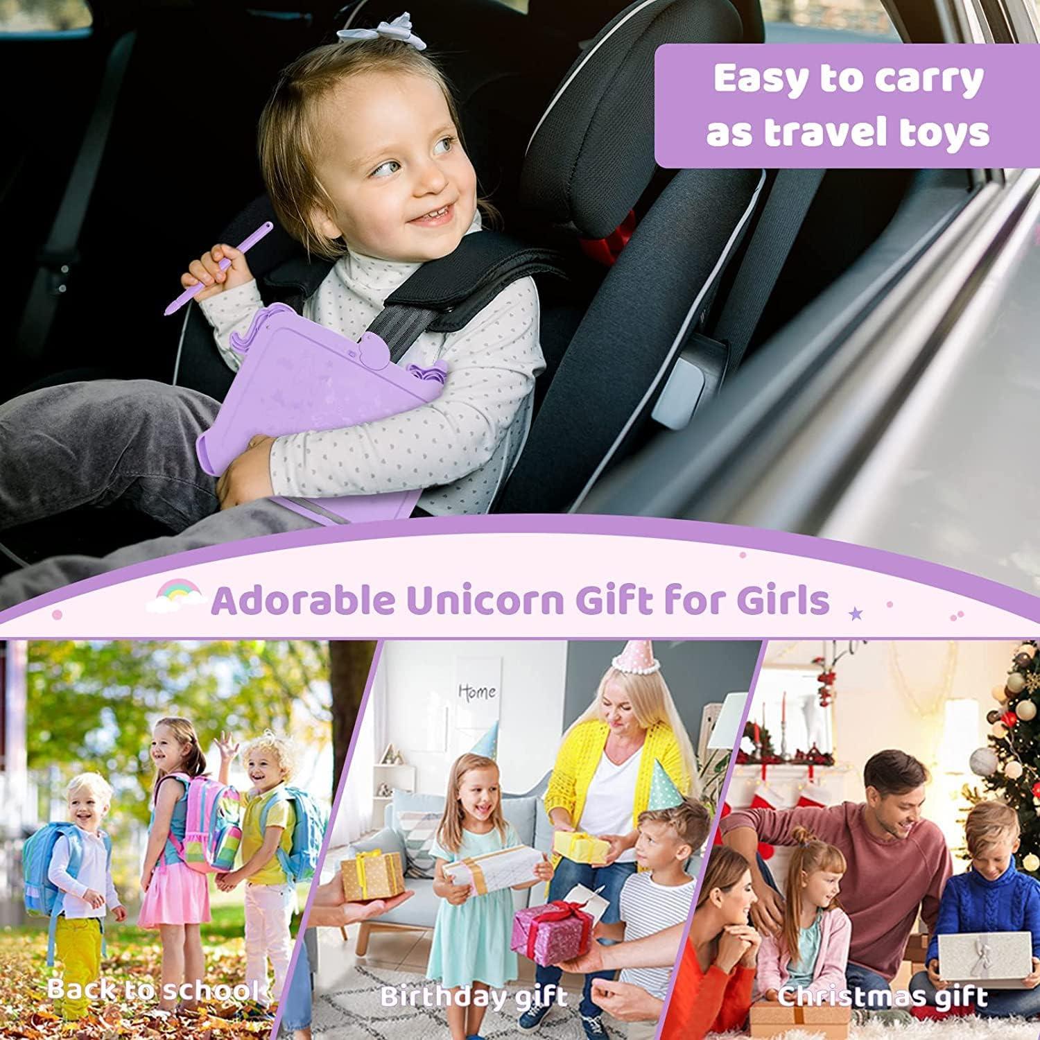 Tableta de Escritura LCD Kikapabi Unicornio 8.5" Colorida