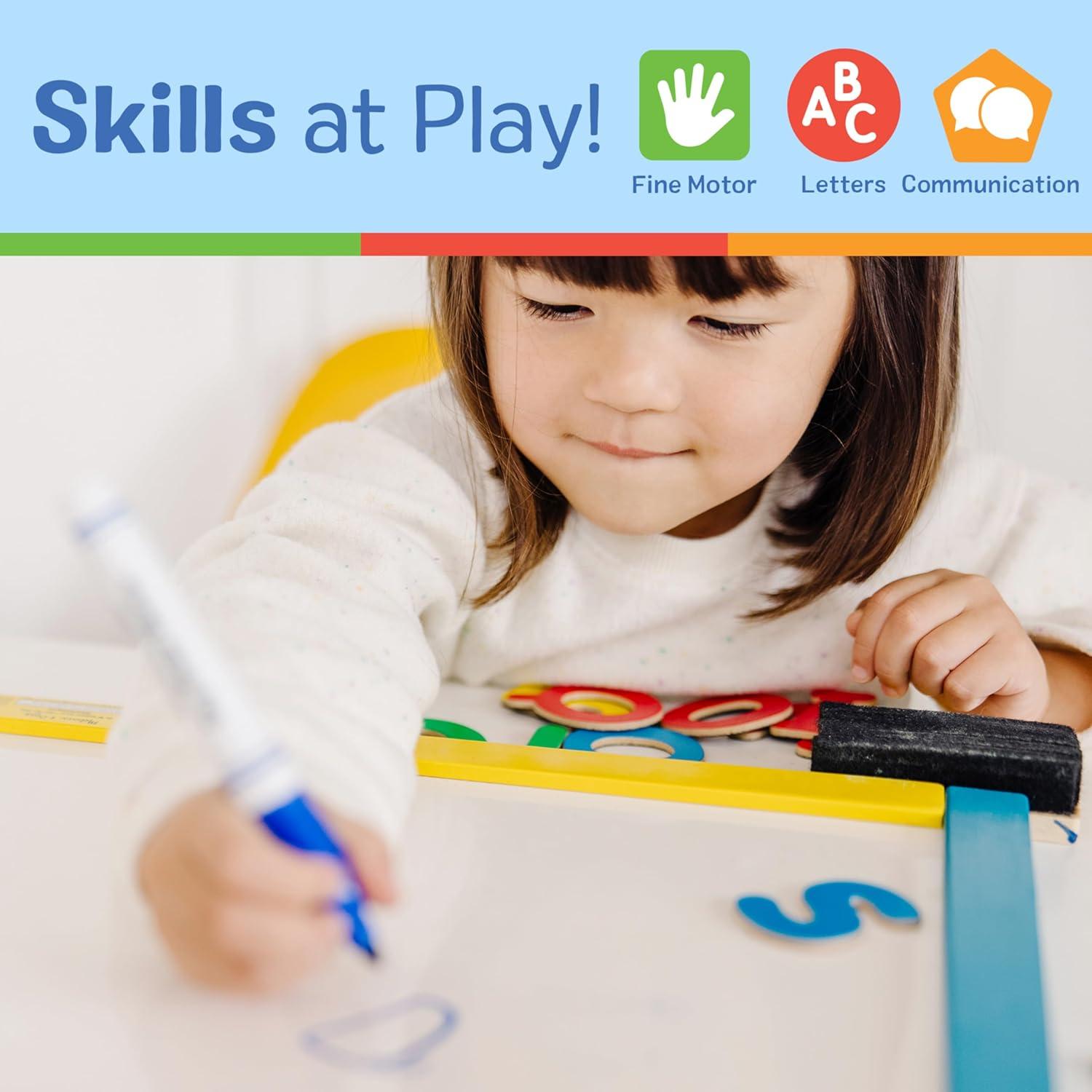 Pizarra Magnética y de Borrado en Seco Melissa & Doug 40x30cm