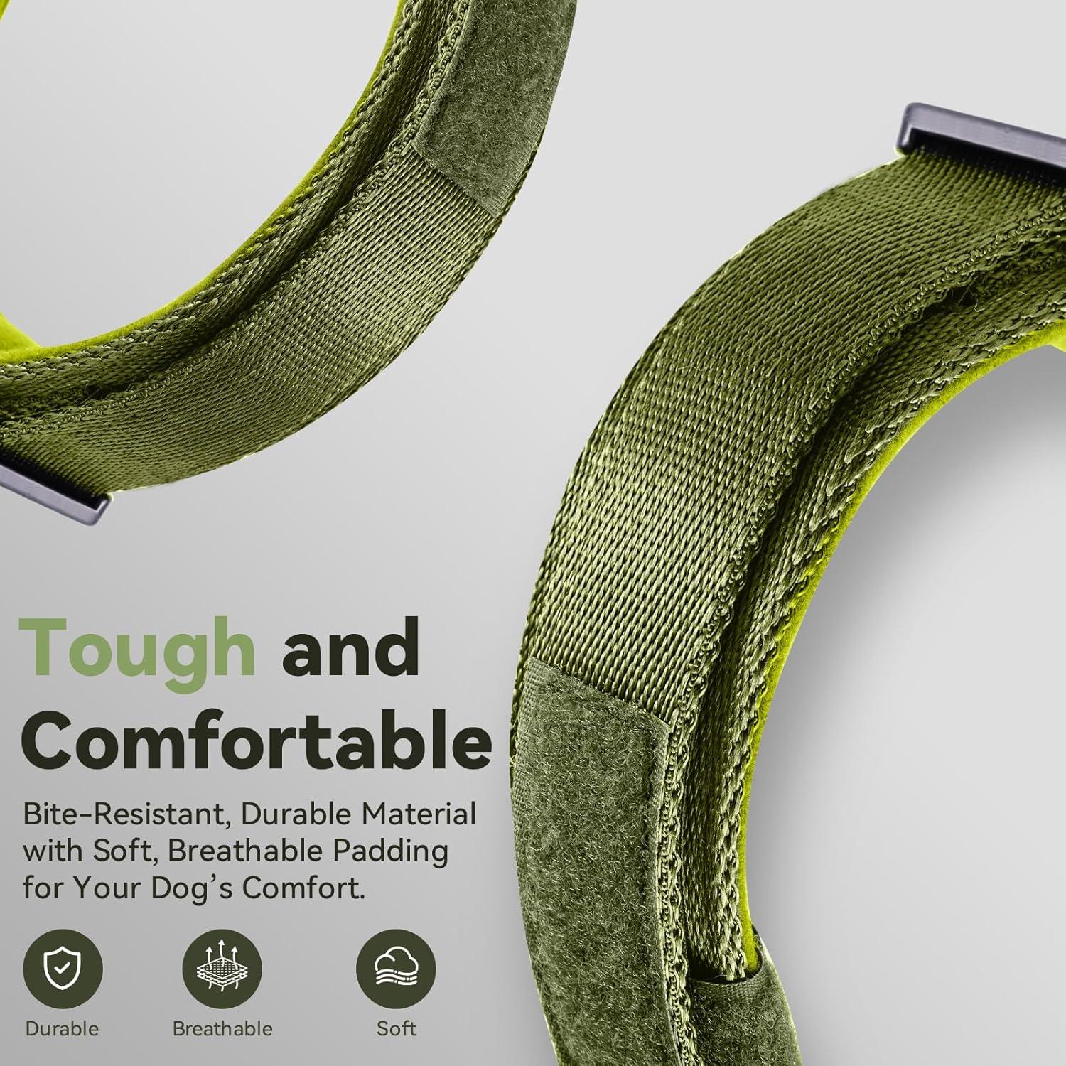 Collar Táctico Militar para Perros Odokele con Soporte AirTag M