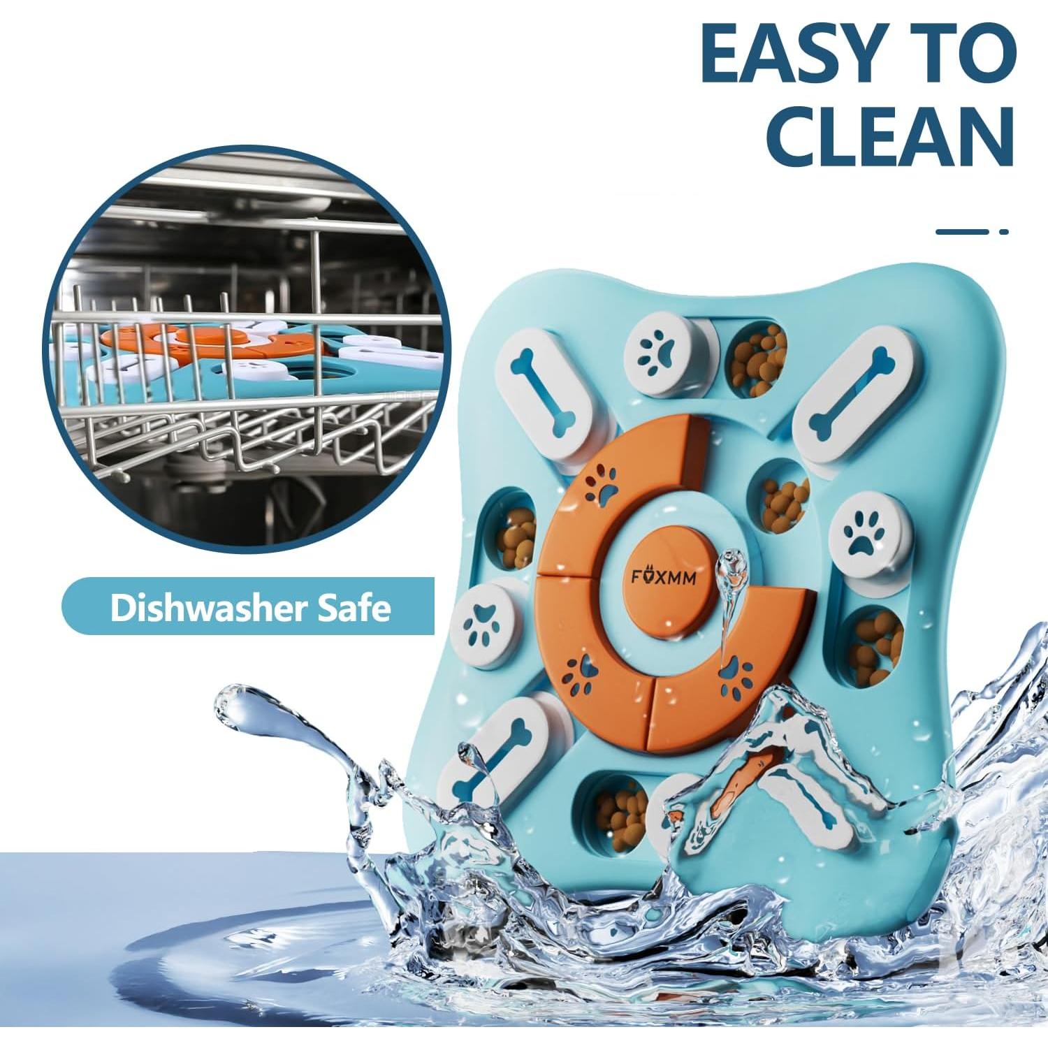 Juguete de Rompecabezas Interactivo para Perros FOXMM 25.4cm