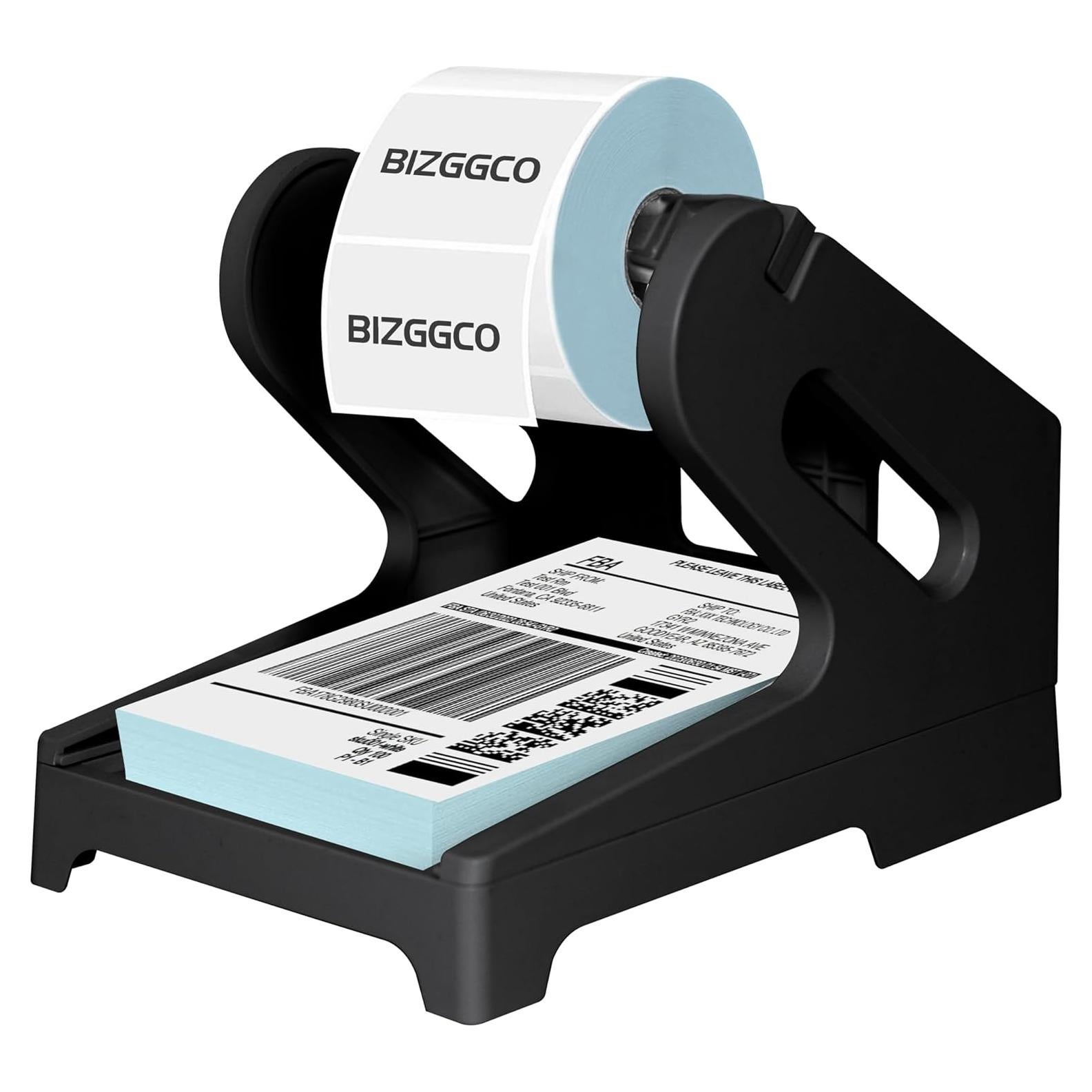 Soporte de Etiquetas Térmicas Bizggco BG-L01 Negro 20.32x13.97x15.24cm