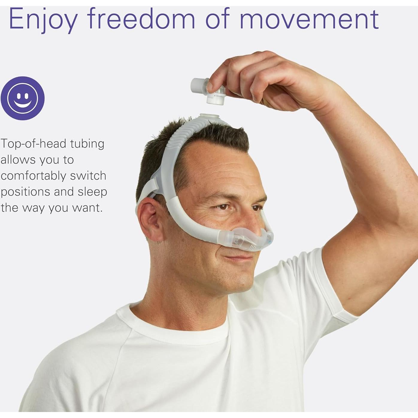 Sistema de Marco CPAP ResMed AirFit N30i - Almohadilla Pequeña