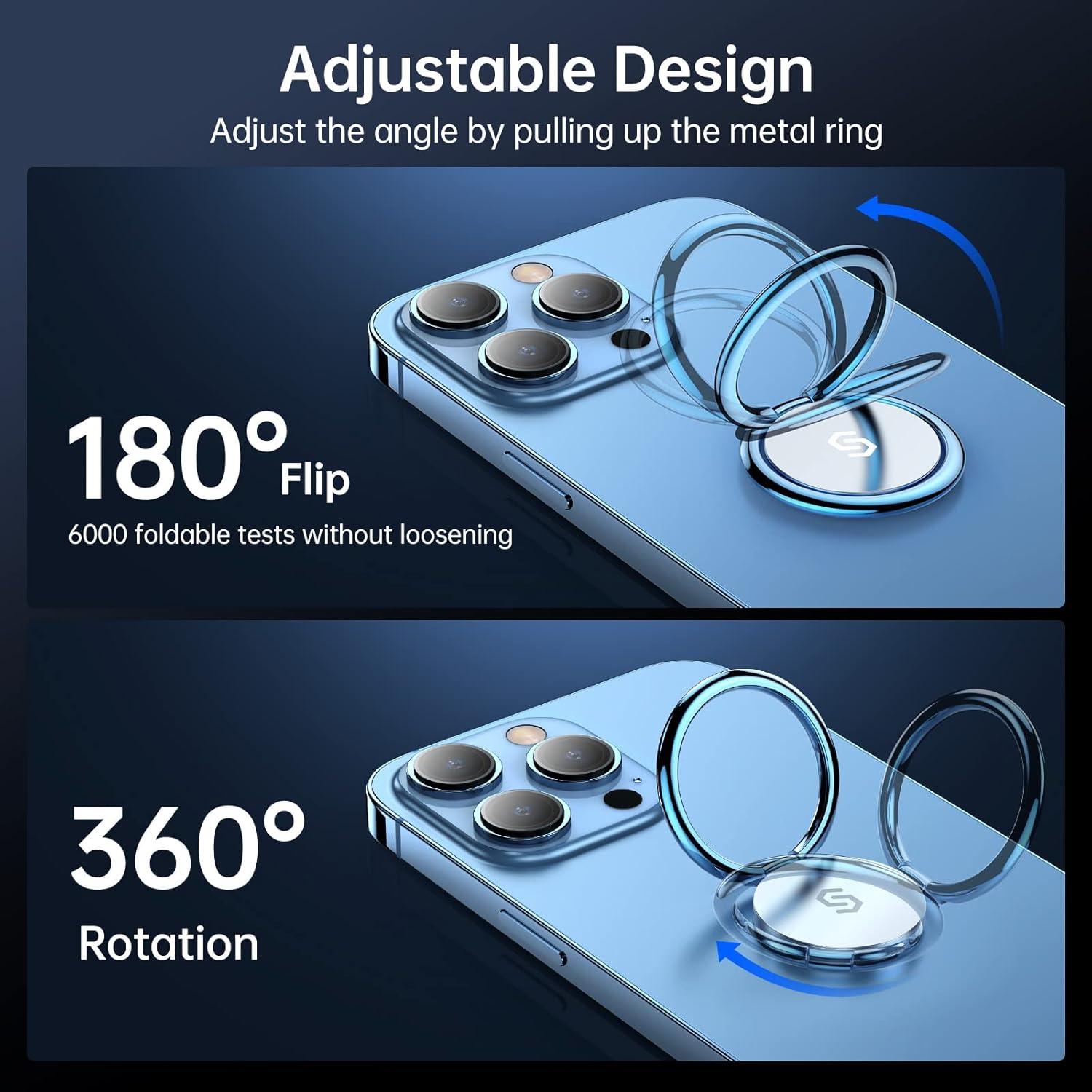 Soporte de Anillo Syncwire para Teléfono 360° Azul