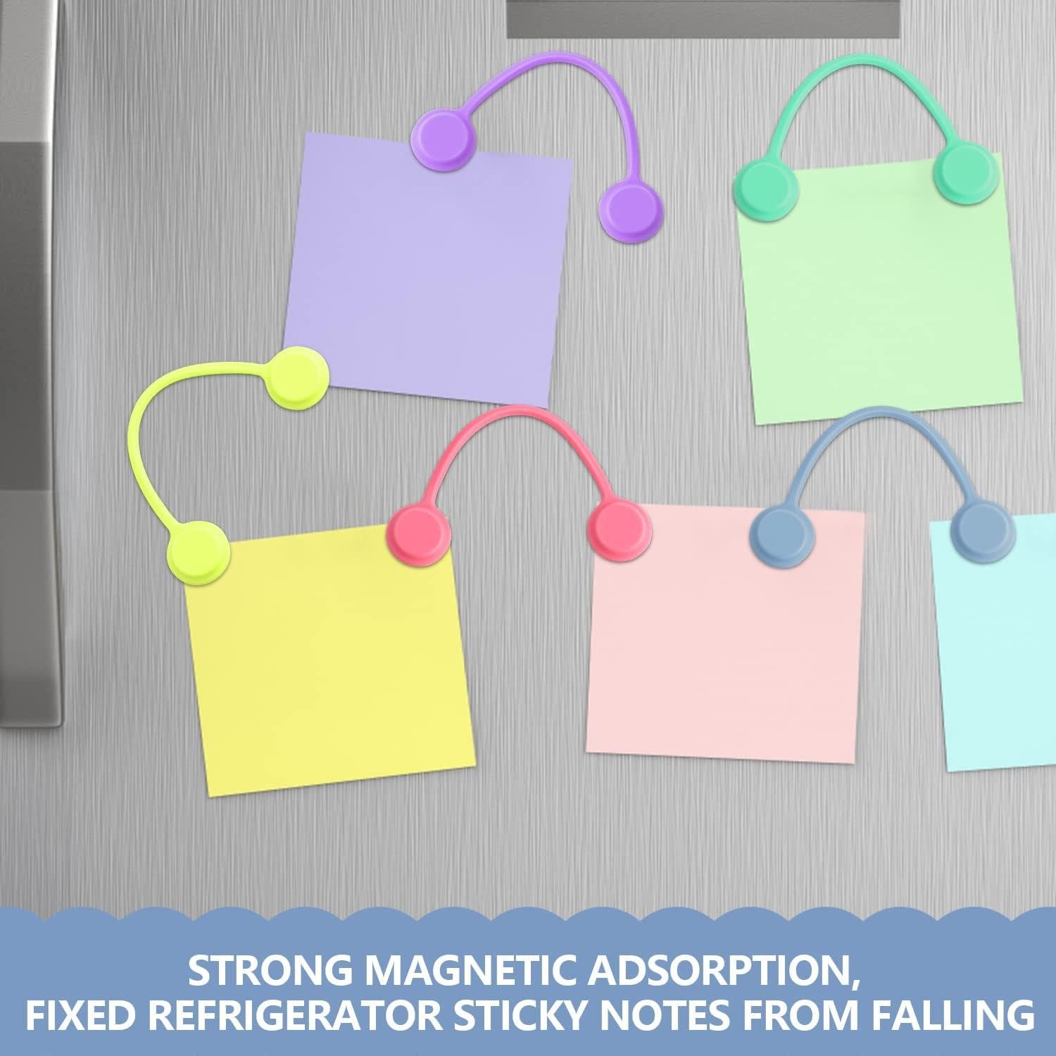 Paquete de 20 Sujetadores Magnéticos de Silicona SAISN 2 Tamaños