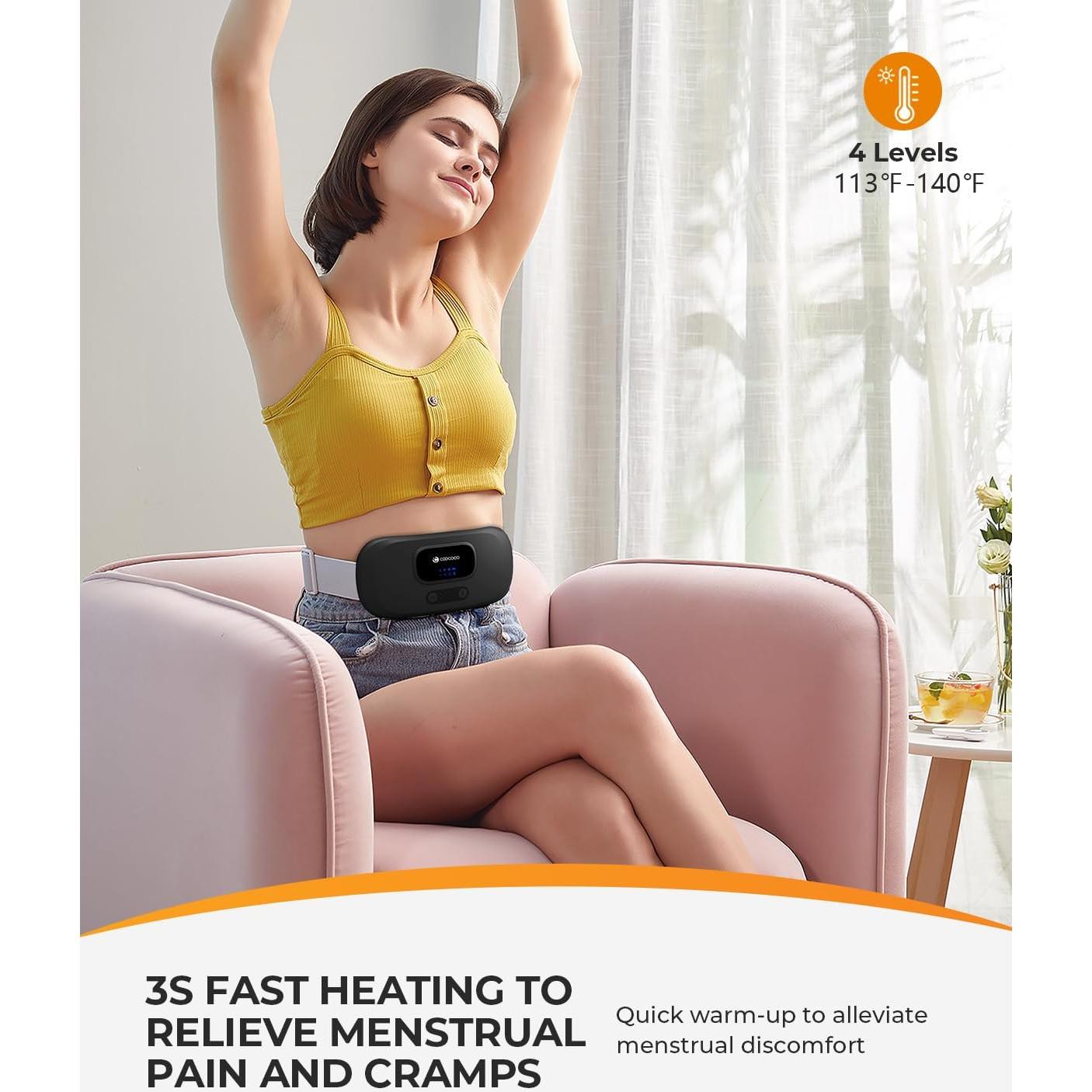 Almohadilla Térmica CooCoCo para Calambres Menstruales 340g