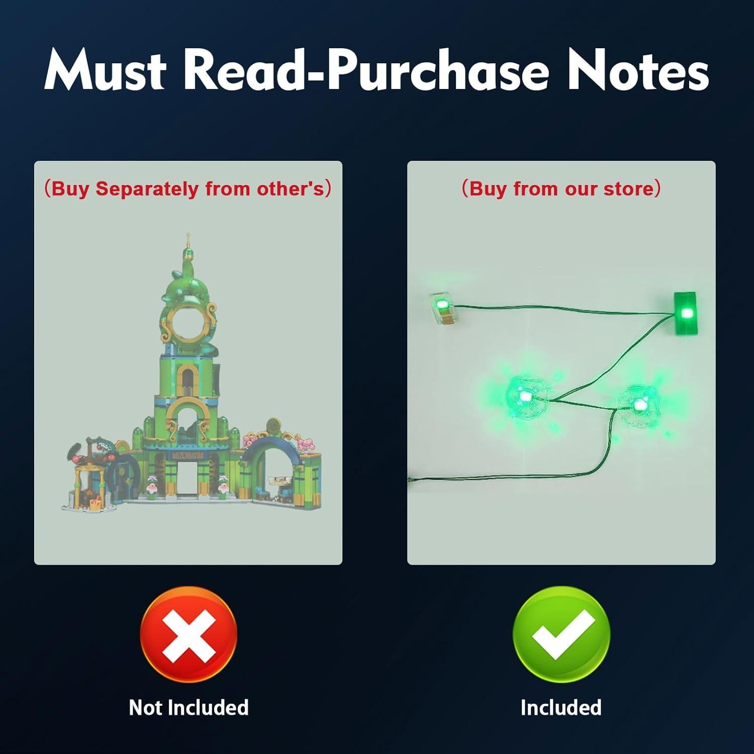 Kit de Iluminación LED BrickBling para Lego 75684 - Solo Luces