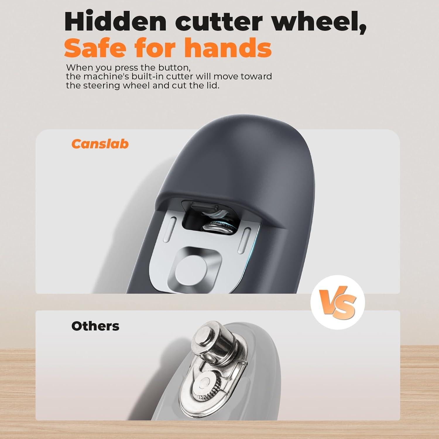 Abrelatas eléctrico Canslab Ultrablade SE recargable USB