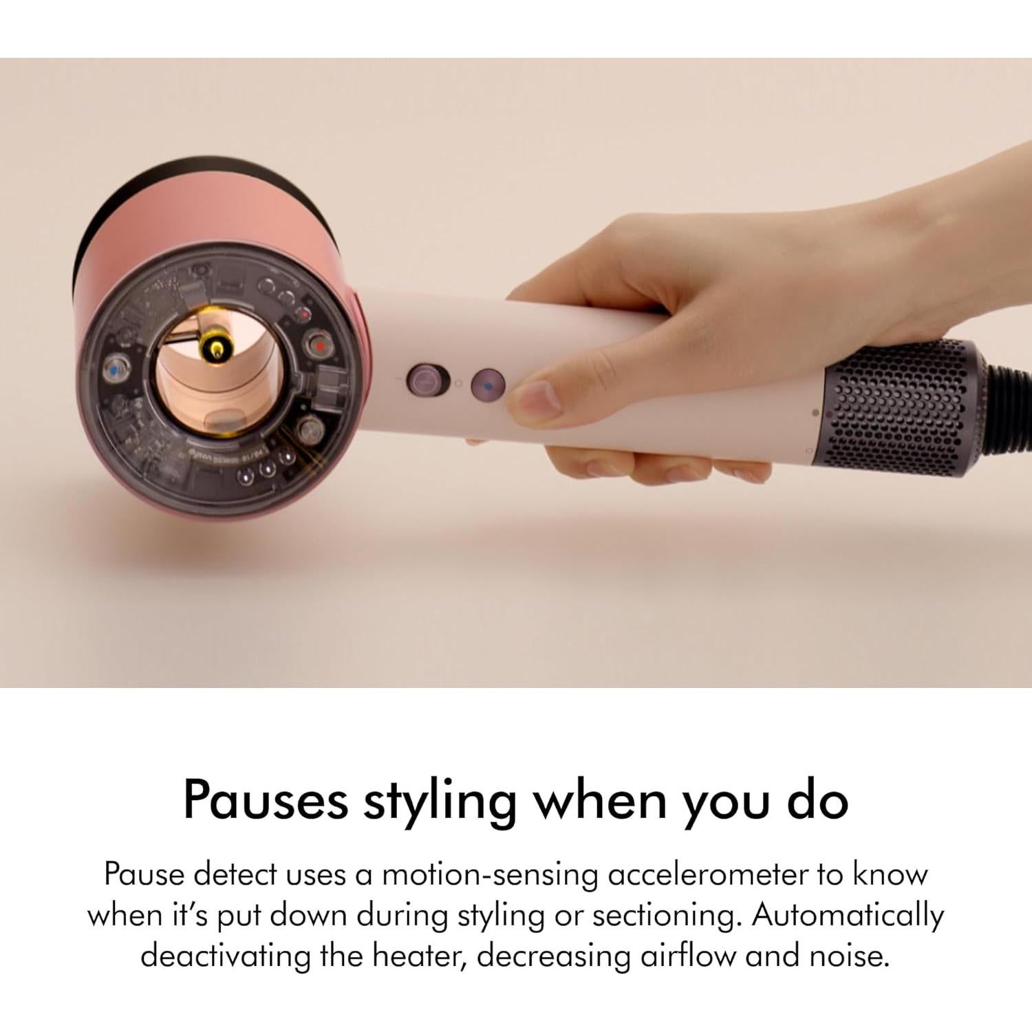 Secador de Pelo Dyson Supersonic Nural 2.72kg Rosa Cerámico