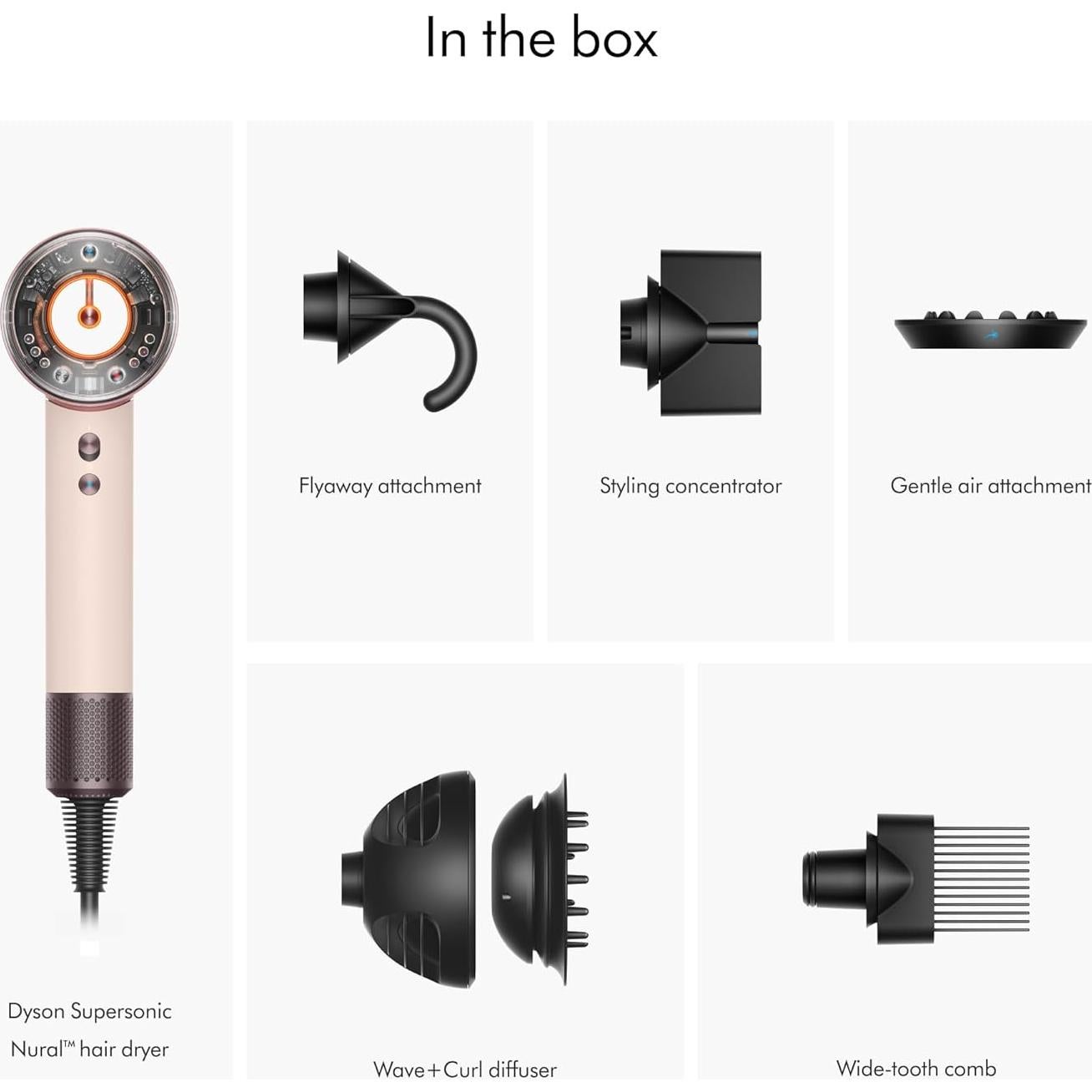 Secador de Pelo Dyson Supersonic Nural 2.72kg Rosa Cerámico