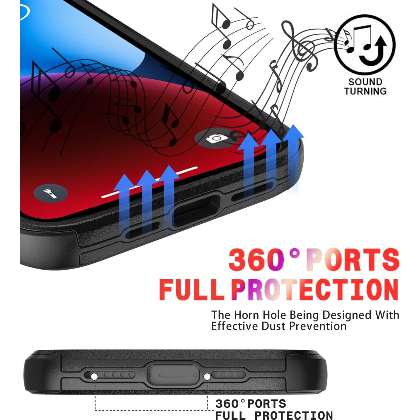 Funda Diverbox para iPhone 14 6.1" A prueba de golpes