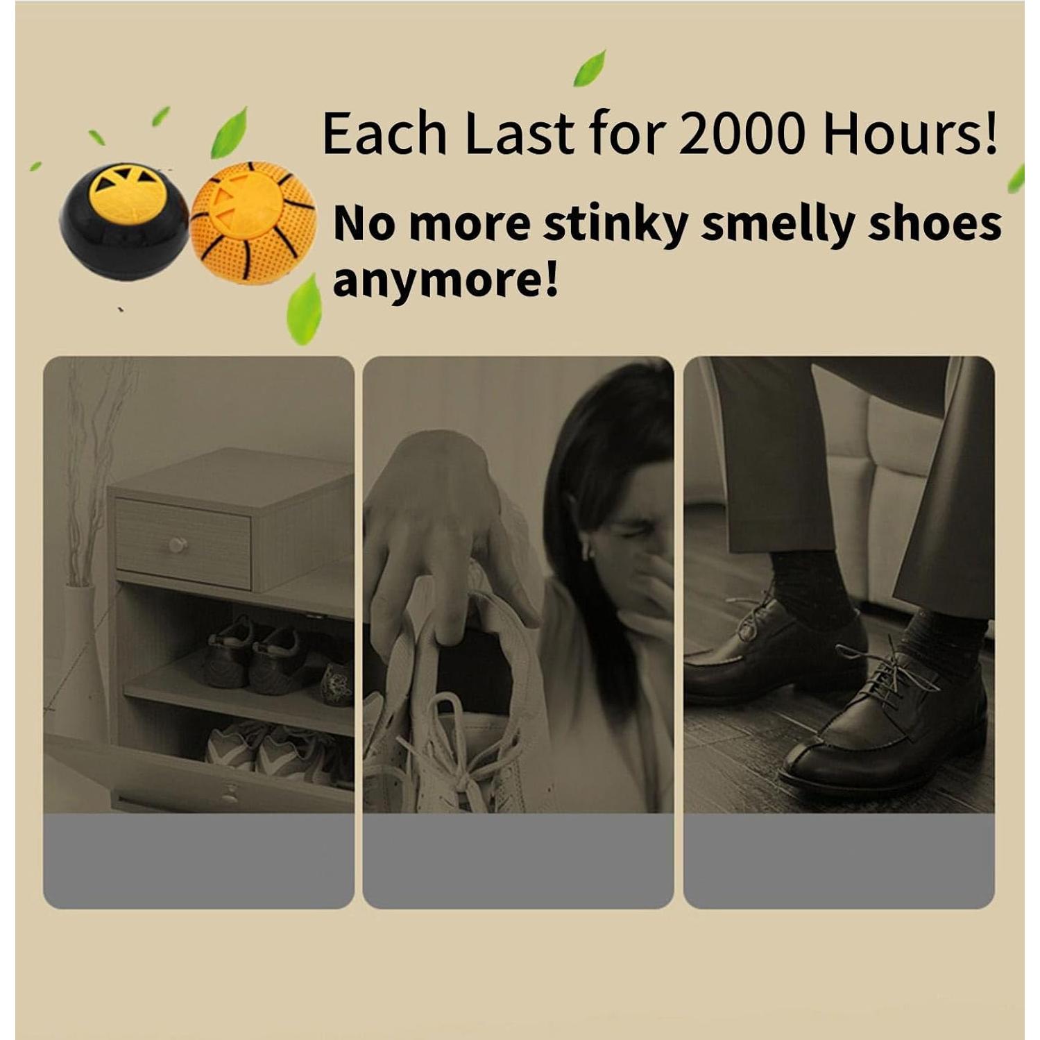 Bolas Desodorantes para Zapatos Sufuny - Eliminador de Olores