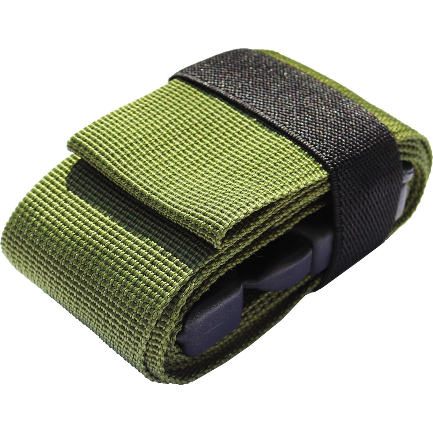 Correas de Equipaje GOWRAPS 2 Piezas Verde Militar 5.08 cm