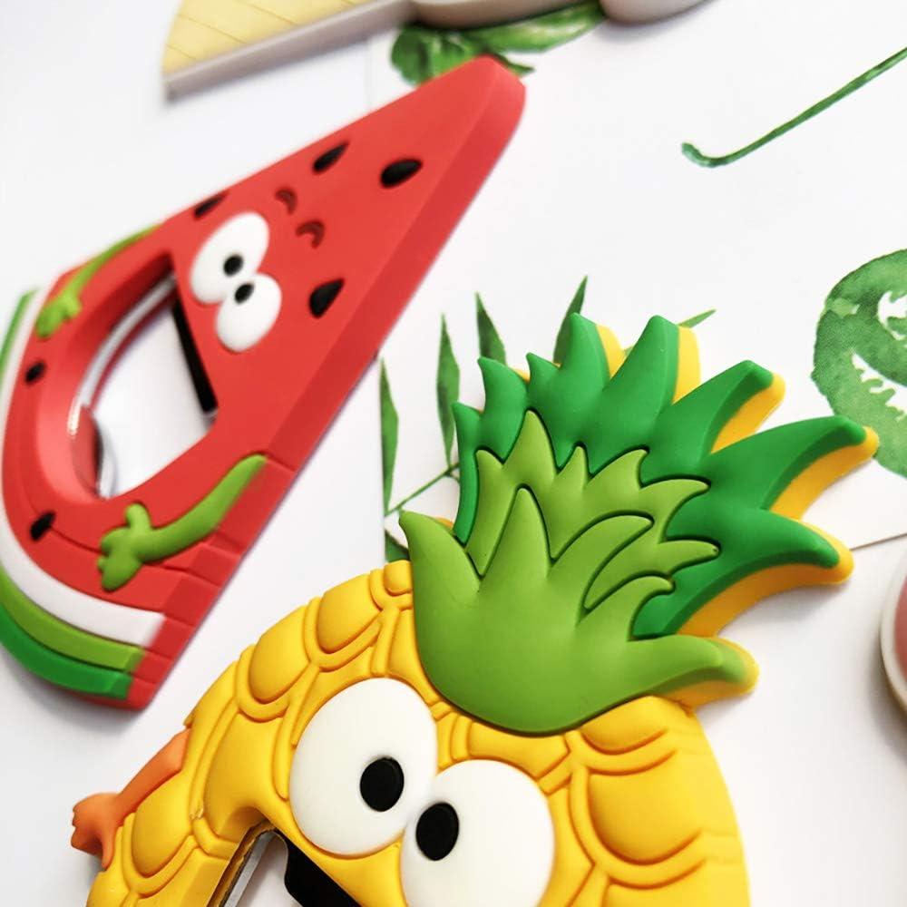 Abrebotellas Magnético de Silicona Piña para Cerveza