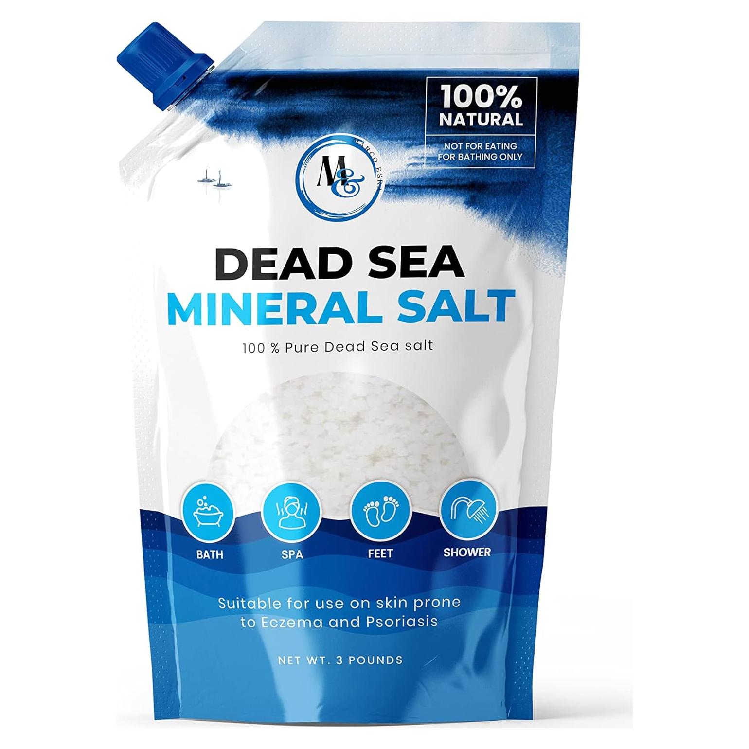 Sal del Mar Muerto Marco Esra 1.36 kg para Baño y Spa