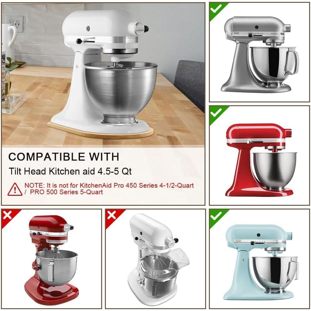 Alfombrilla deslizante KitchenAid 4.5-5 Qt con organizador