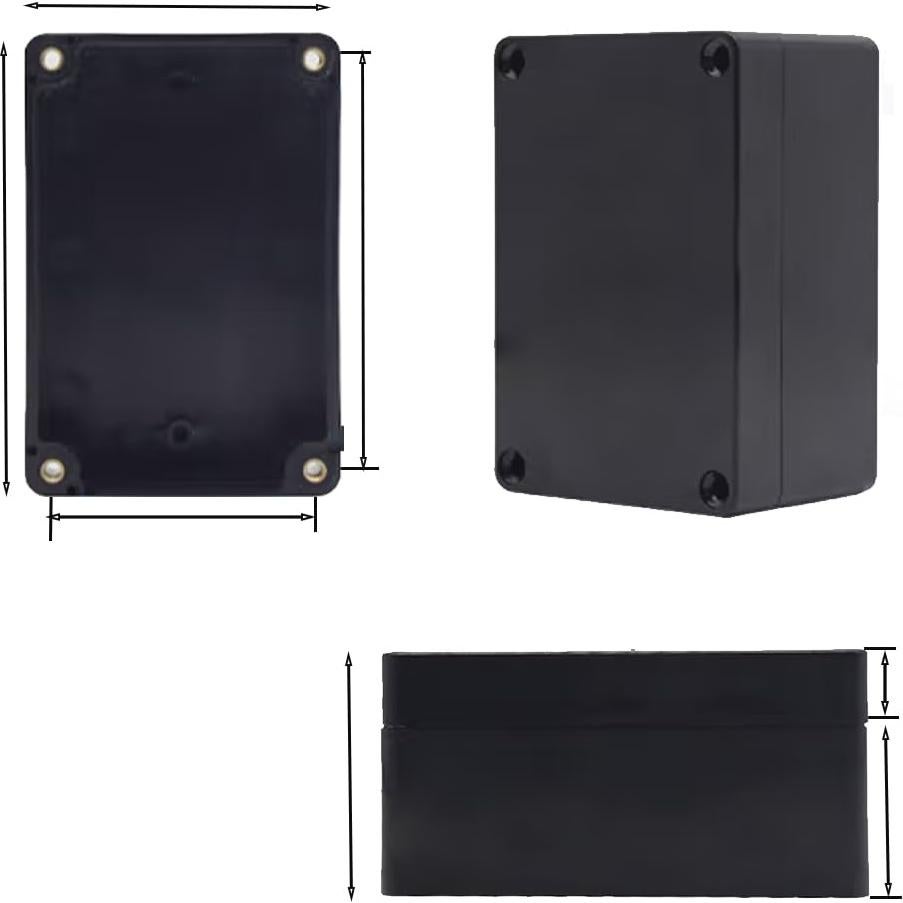 Caja de Proyecto Electrónica Lhazemu IP65 2PCS 100x68x50 mm