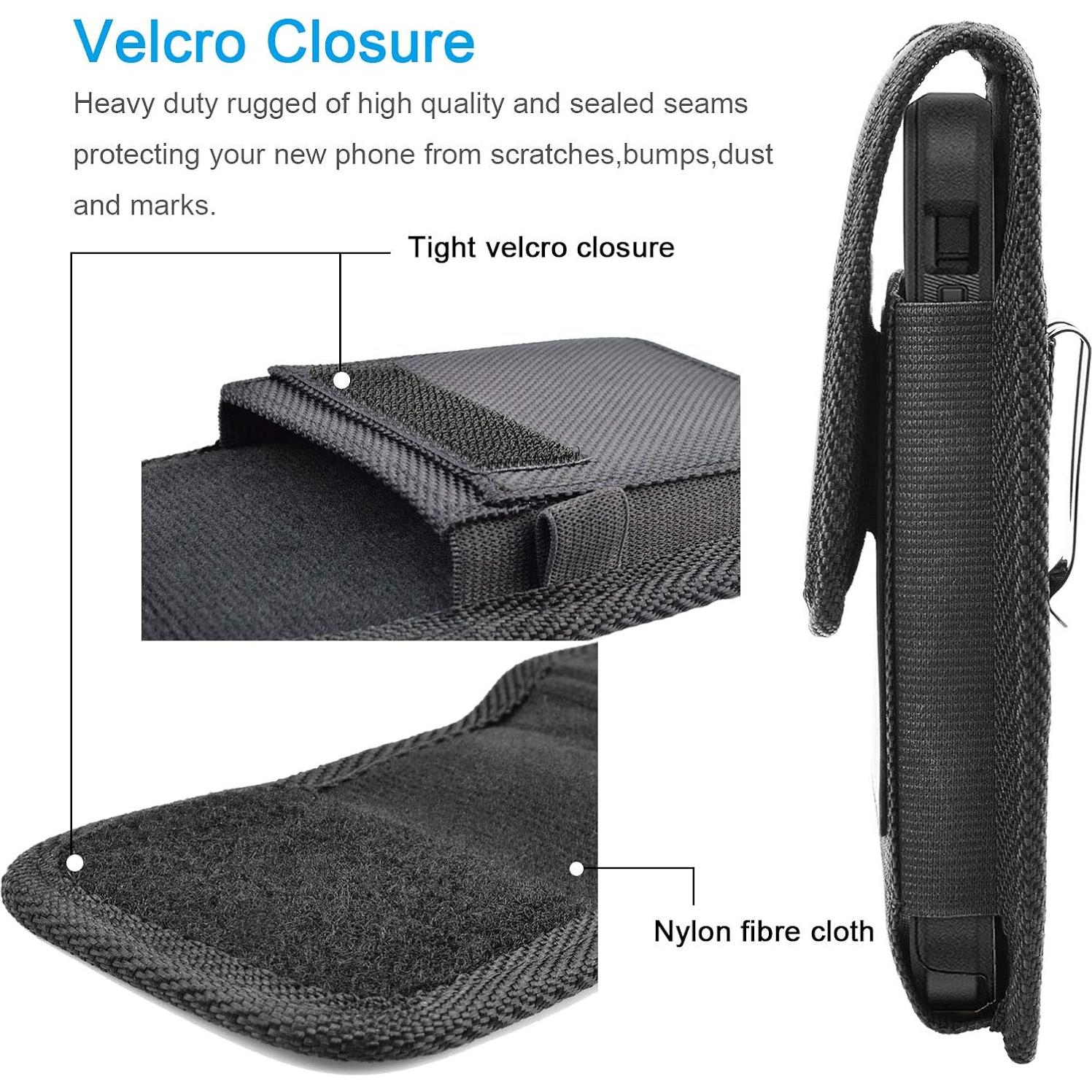 Funda Tiflook para Motorola Moto G Power 2022 - Nylon Negro