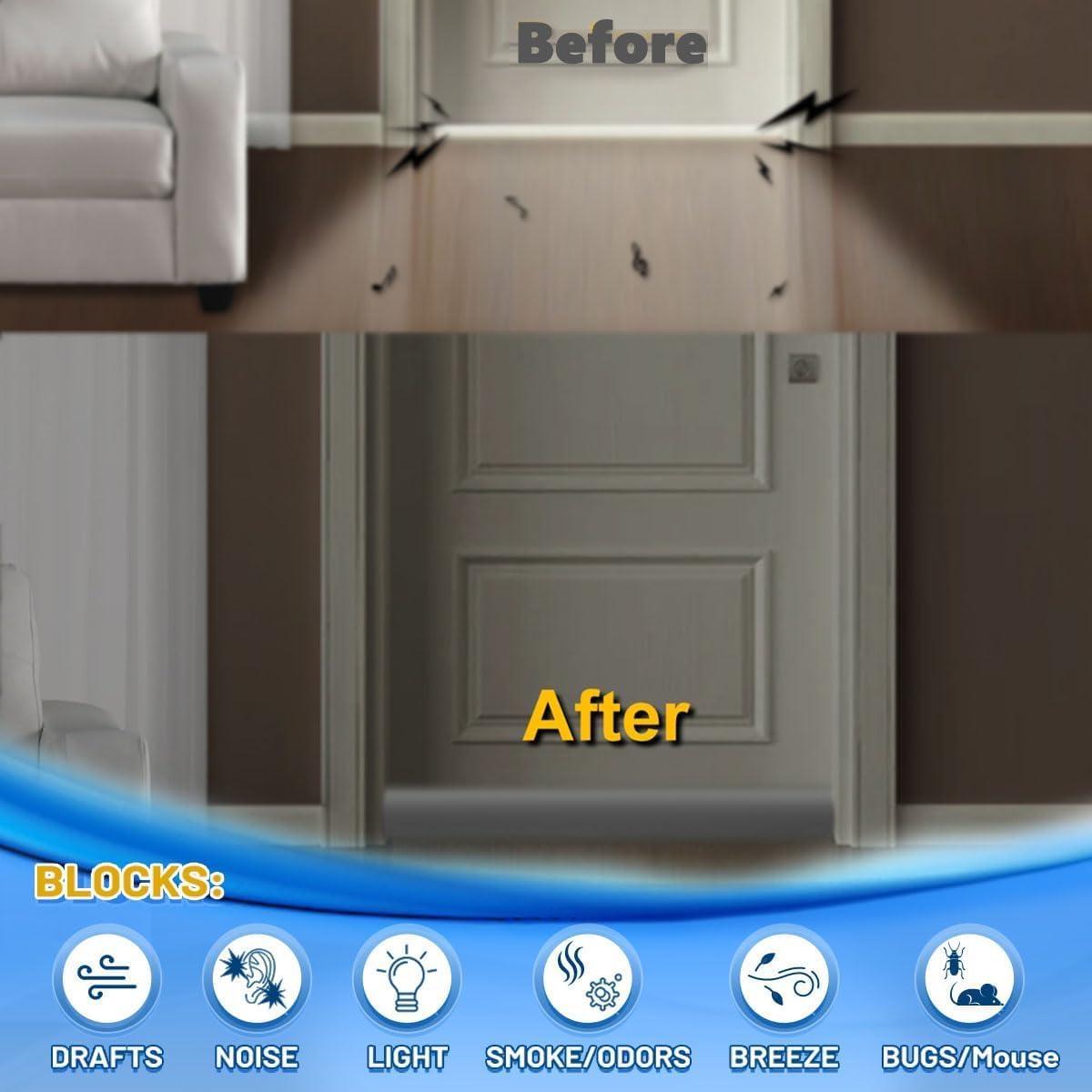 Tapón de Corriente de Aire MAXTID 81.3 cm Gris - Bloqueador de Viento