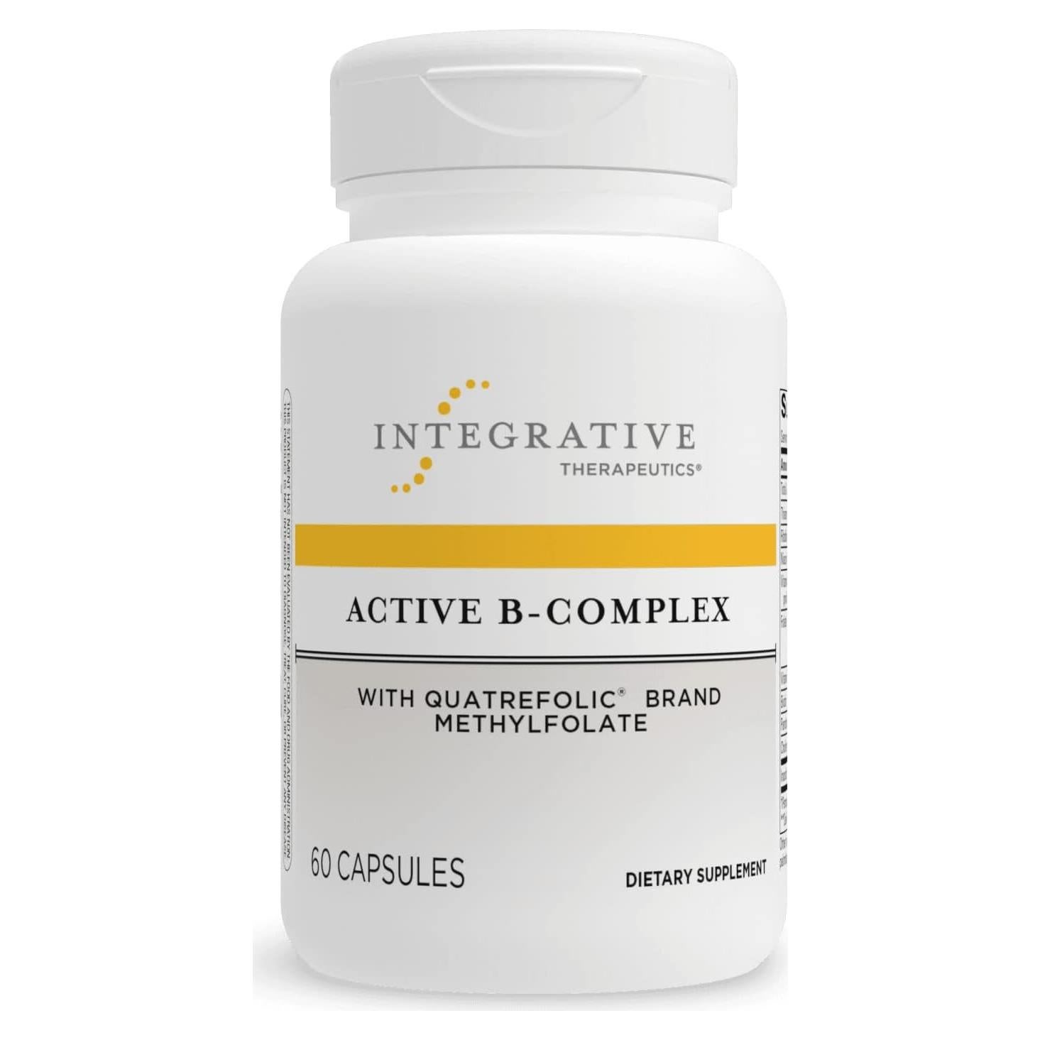 Suplemento Complejo B Activo Integrative Therapeutics 60 Cápsulas