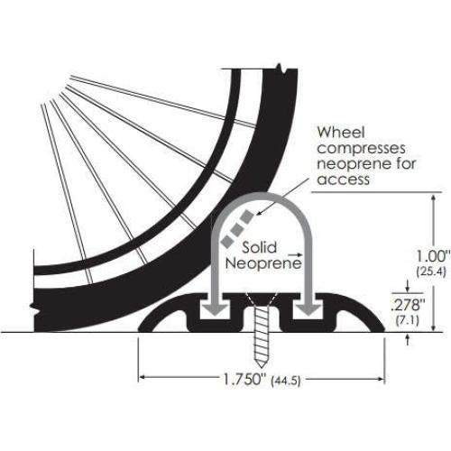 Umbral de Ducha Plegable Trademark Hardware 121.92 cm Accesible