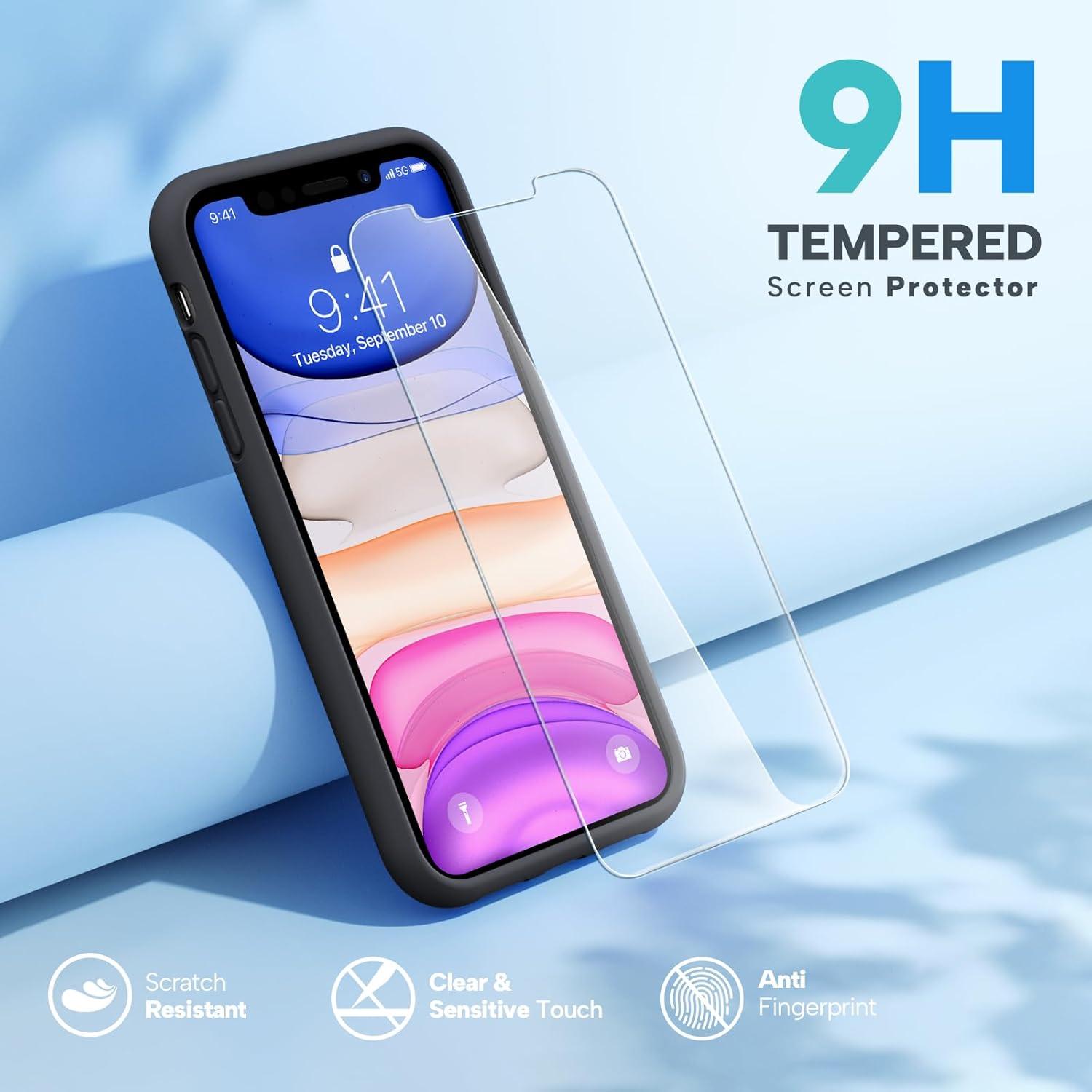 Funda para iPhone 11 Miracase con protector de pantalla