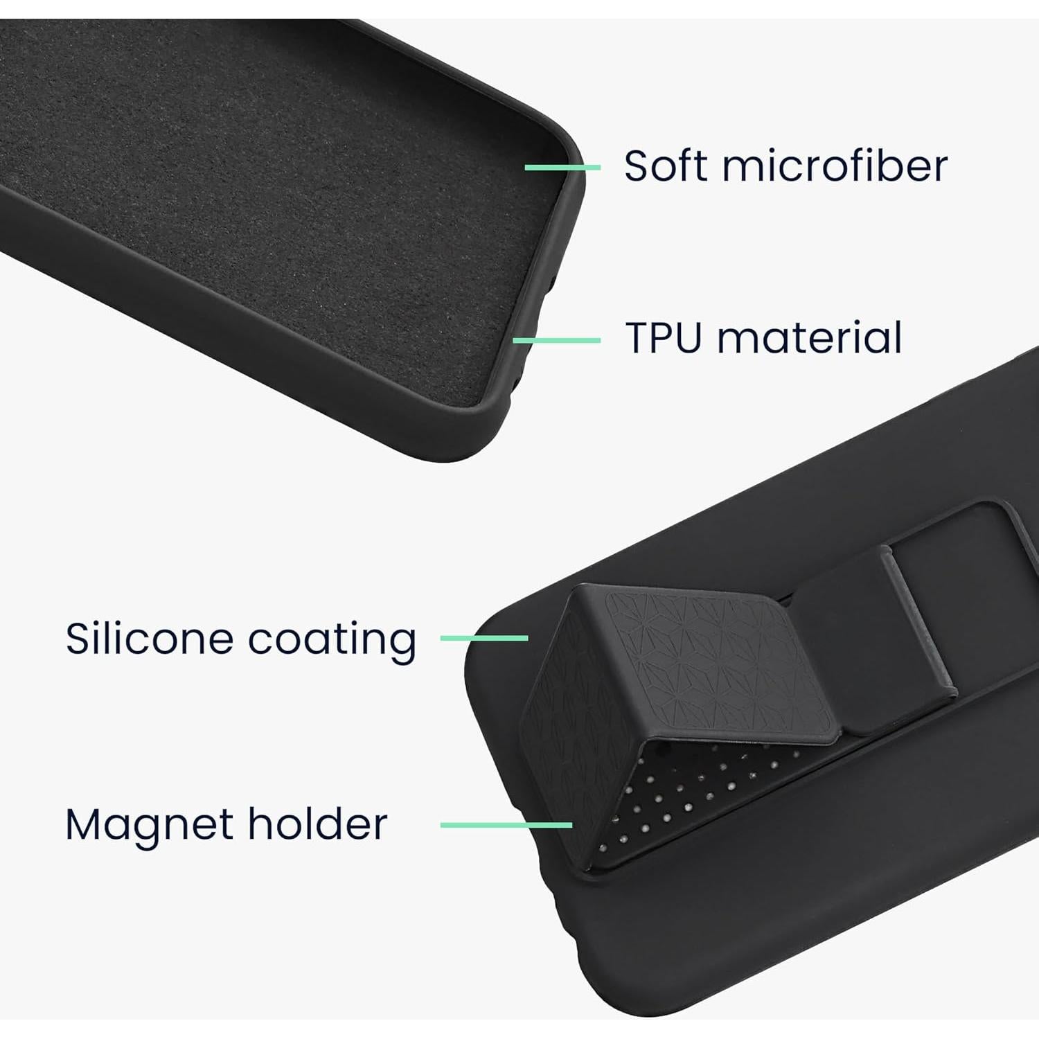 Funda KW-Mobile para iPhone XR con Correa y Soporte - Coral