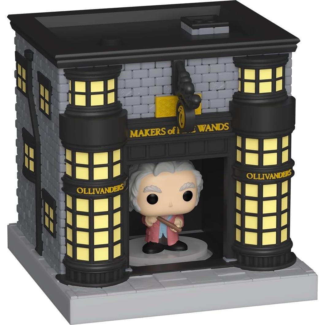 Pop Bitty Town: Harry Potter - Garrick Ollivander and Ollivander's Wand Shop - Collectable Vinyl Figure - Gift Idea - Official Merchandise - Toys for Kids & Adults - Fantasy Fans
