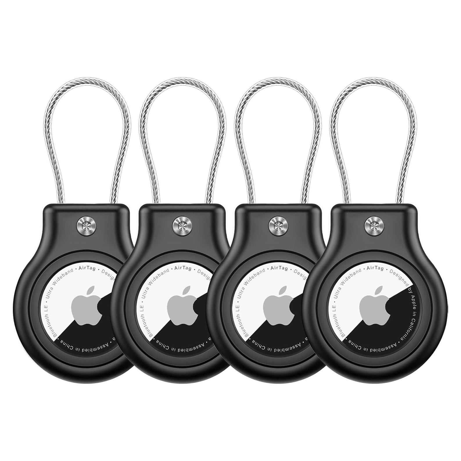 Soporte Impermeable Ljusmicker para Airtag - 4 Fundas Antipérdida