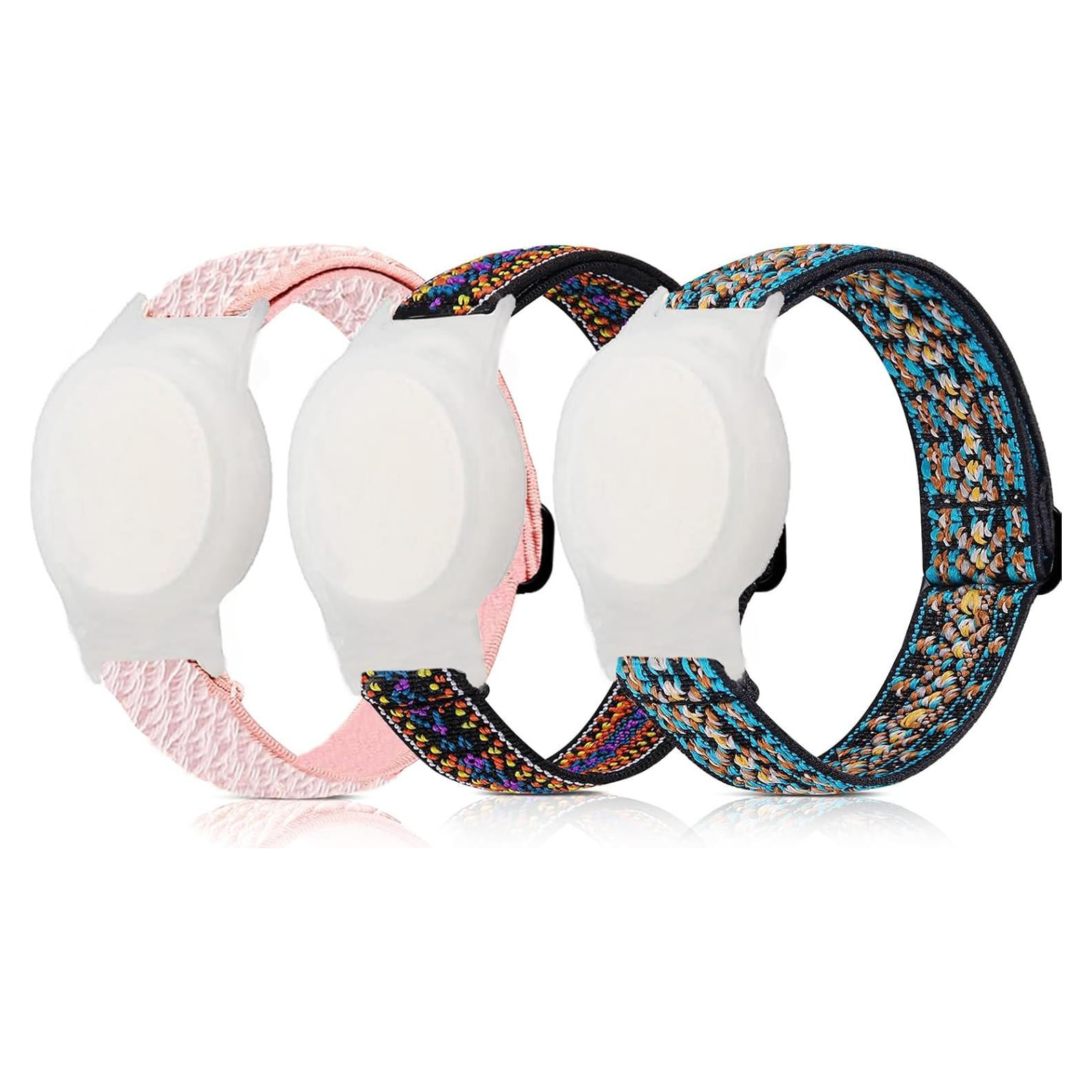 Pulsera elástica de nylon Afoskce para GPS - 3 colores