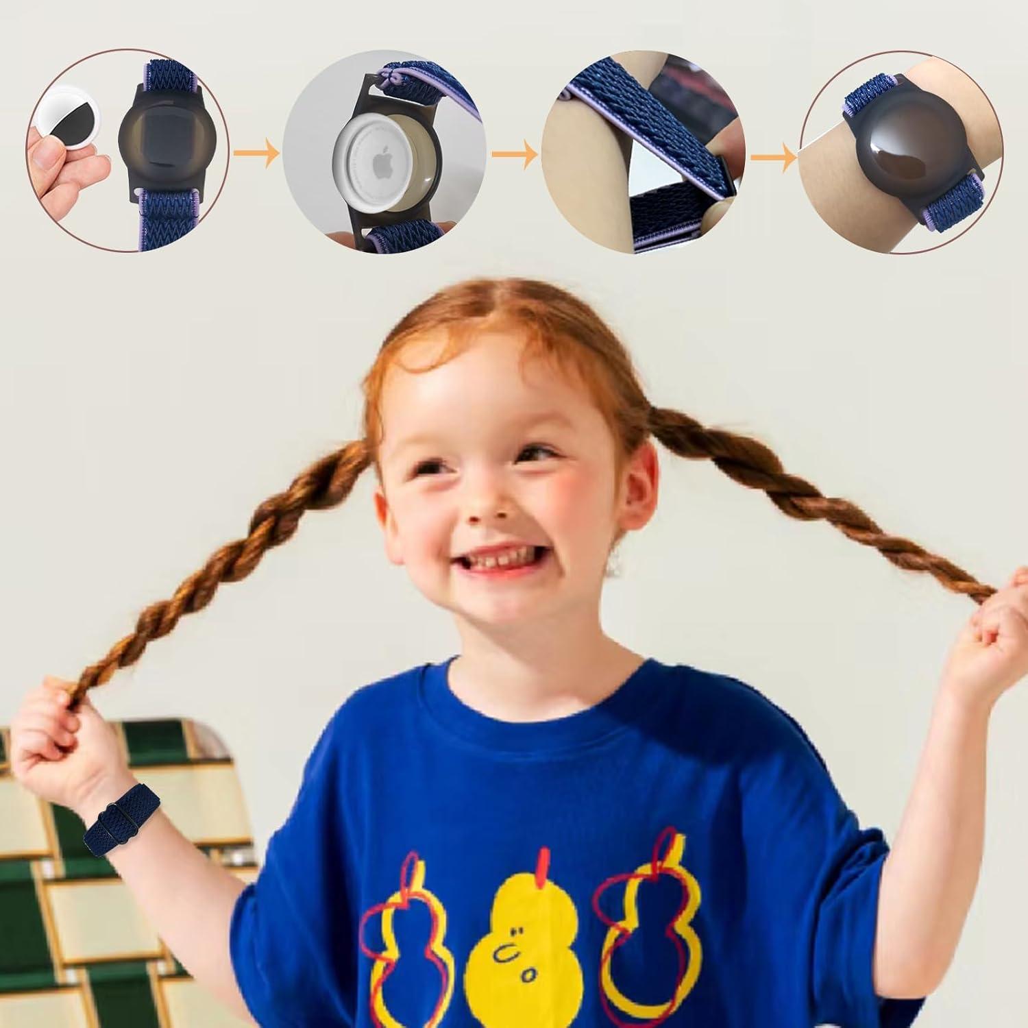 Pulsera elástica de nylon Afoskce para GPS - 3 colores