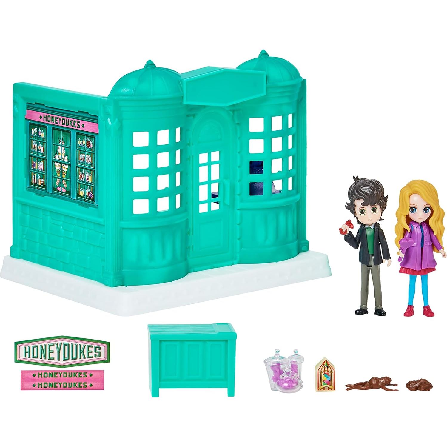 Set de Juego Honeydukes Harry Potter con 2 Figuras y Accesorios