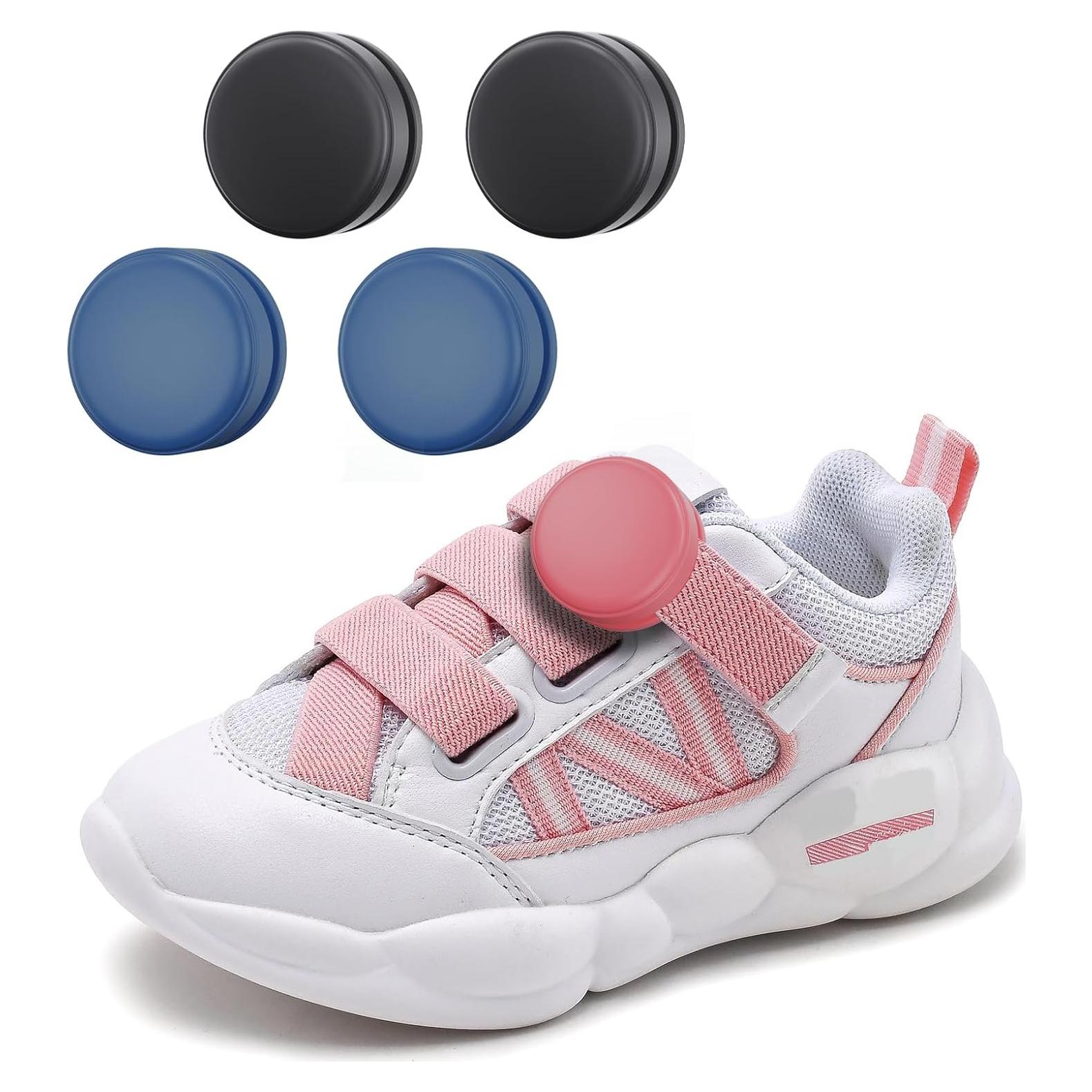 Paquete de 4 Sujetadores de AirTag Huixin para Zapatos Niños