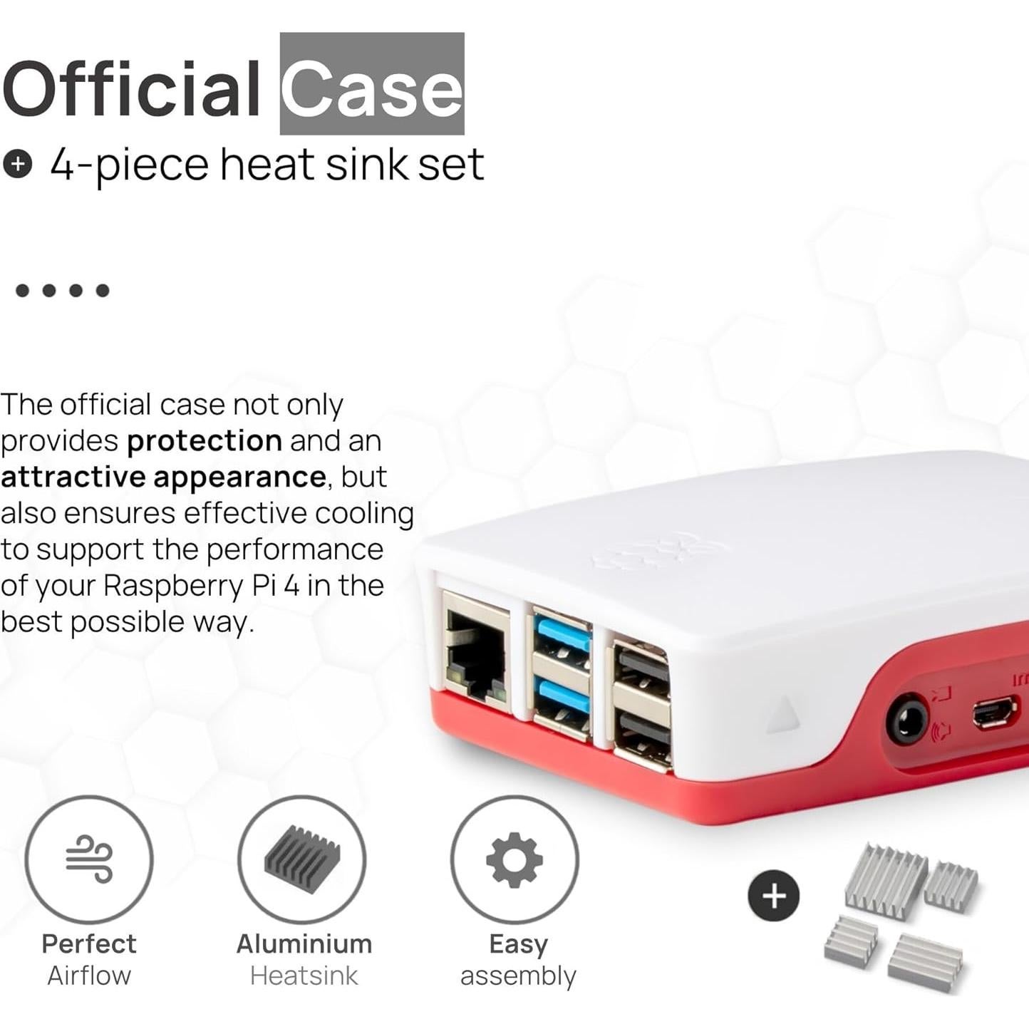 Kit de Inicio Raspberry Pi 4 4GB db-tronic con Accesorios