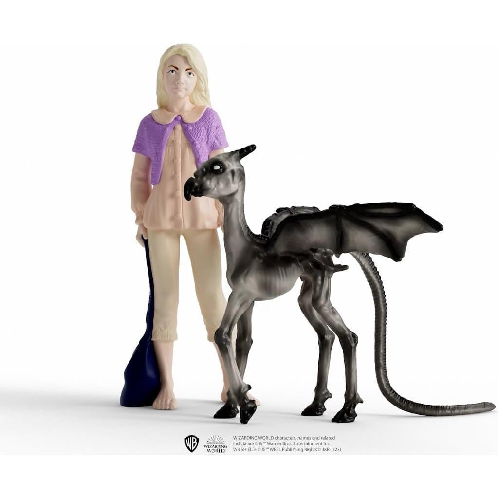 Juego de 2 Figuras Harry Potter Luna Lovegood y Thestral