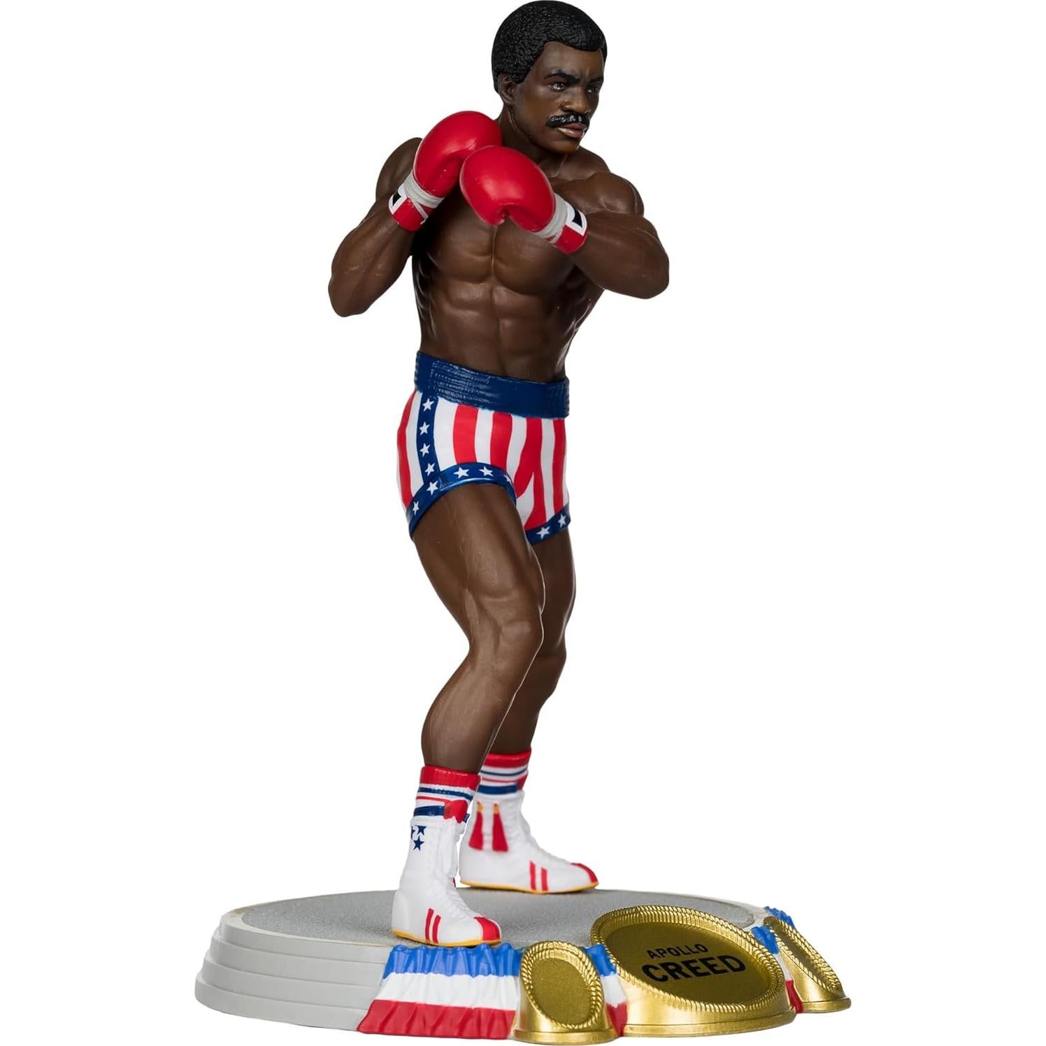 McFarlane Toys - Movie Maniacs, Rocky (1976) Apollo Creed 6in Posed Figure