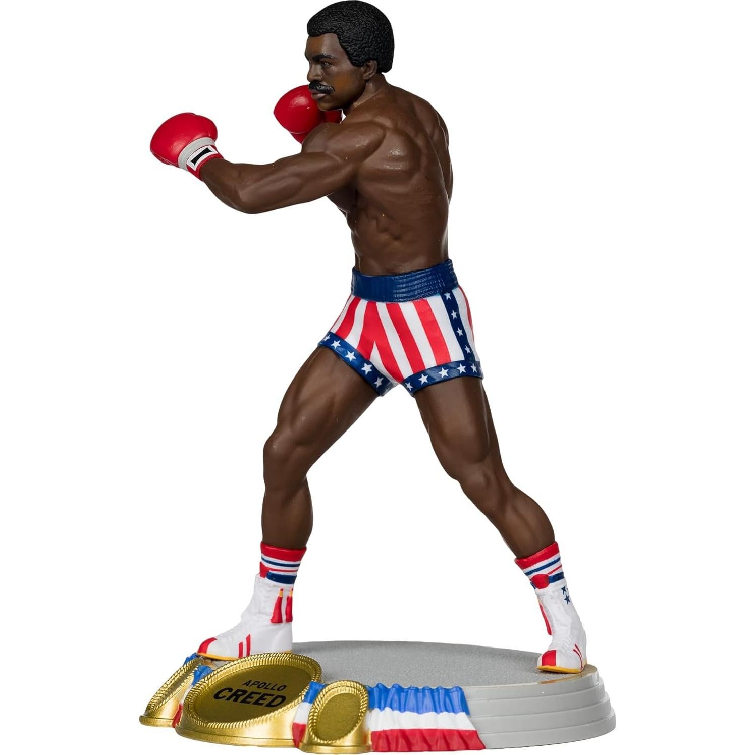 McFarlane Toys - Movie Maniacs, Rocky (1976) Apollo Creed 6in Posed Figure
