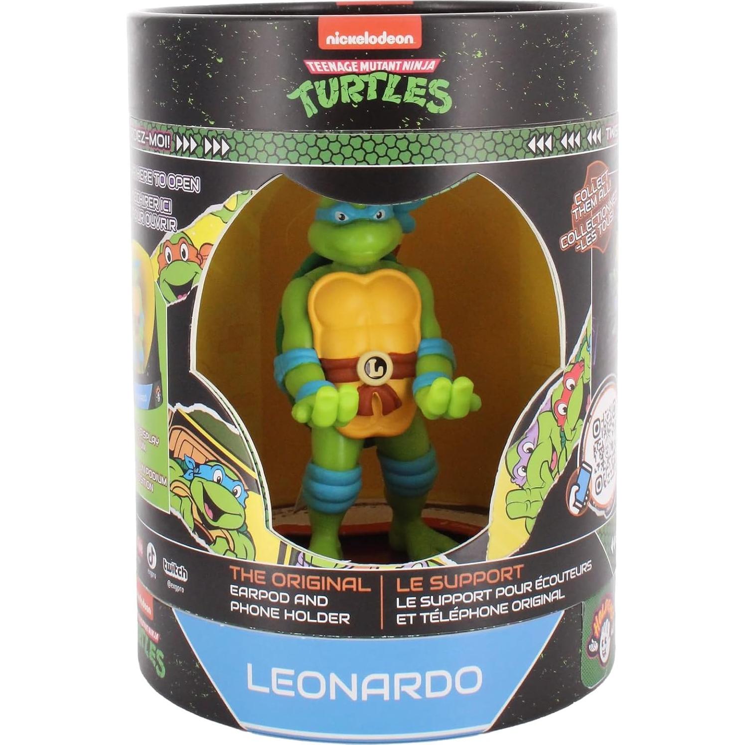 Soporte para Auriculares TMNT Leonardo Exquisite Gaming 11.4 cm
