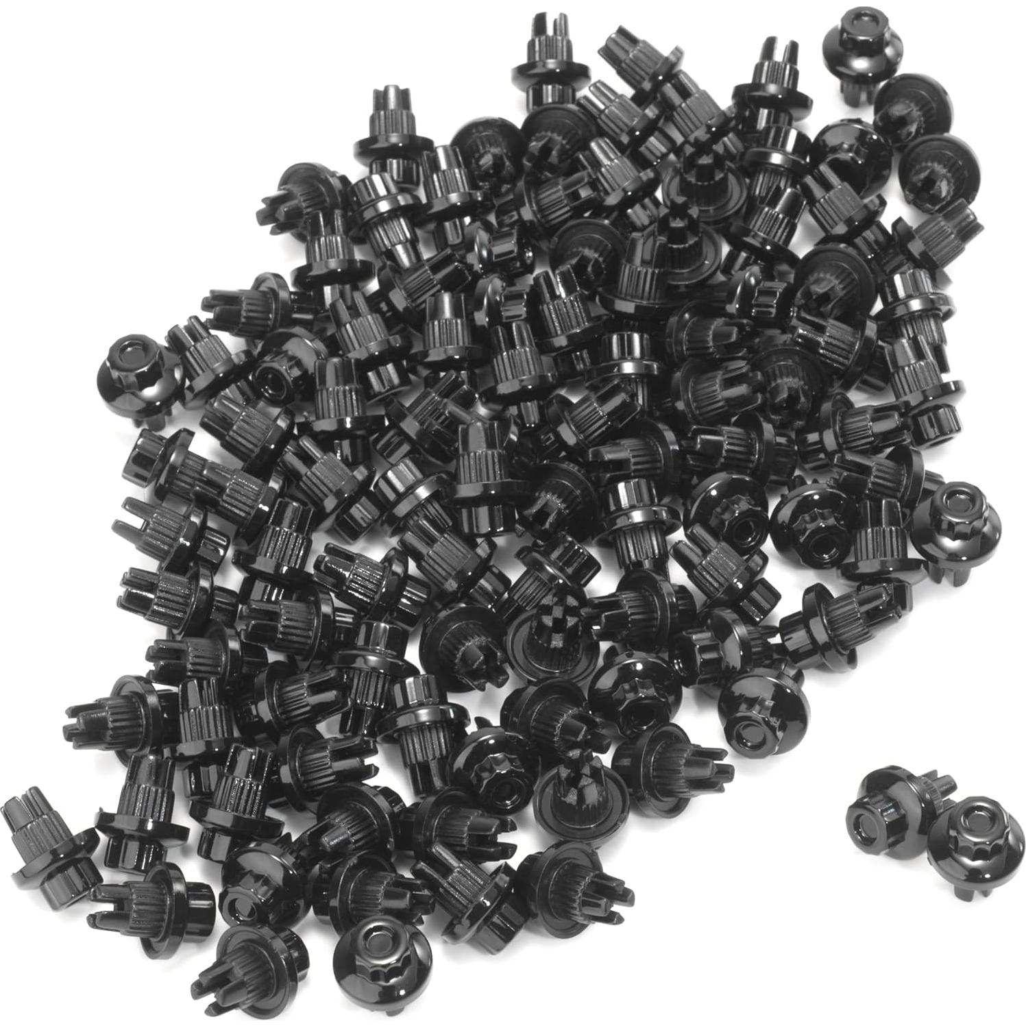 Clips de Plástico para Autos RTRHINOTUNING 50pcs 7.6mm