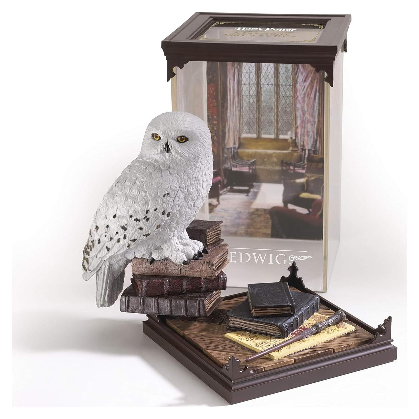 Diorama Criaturas Mágicas Noble Harry Potter Hedwig